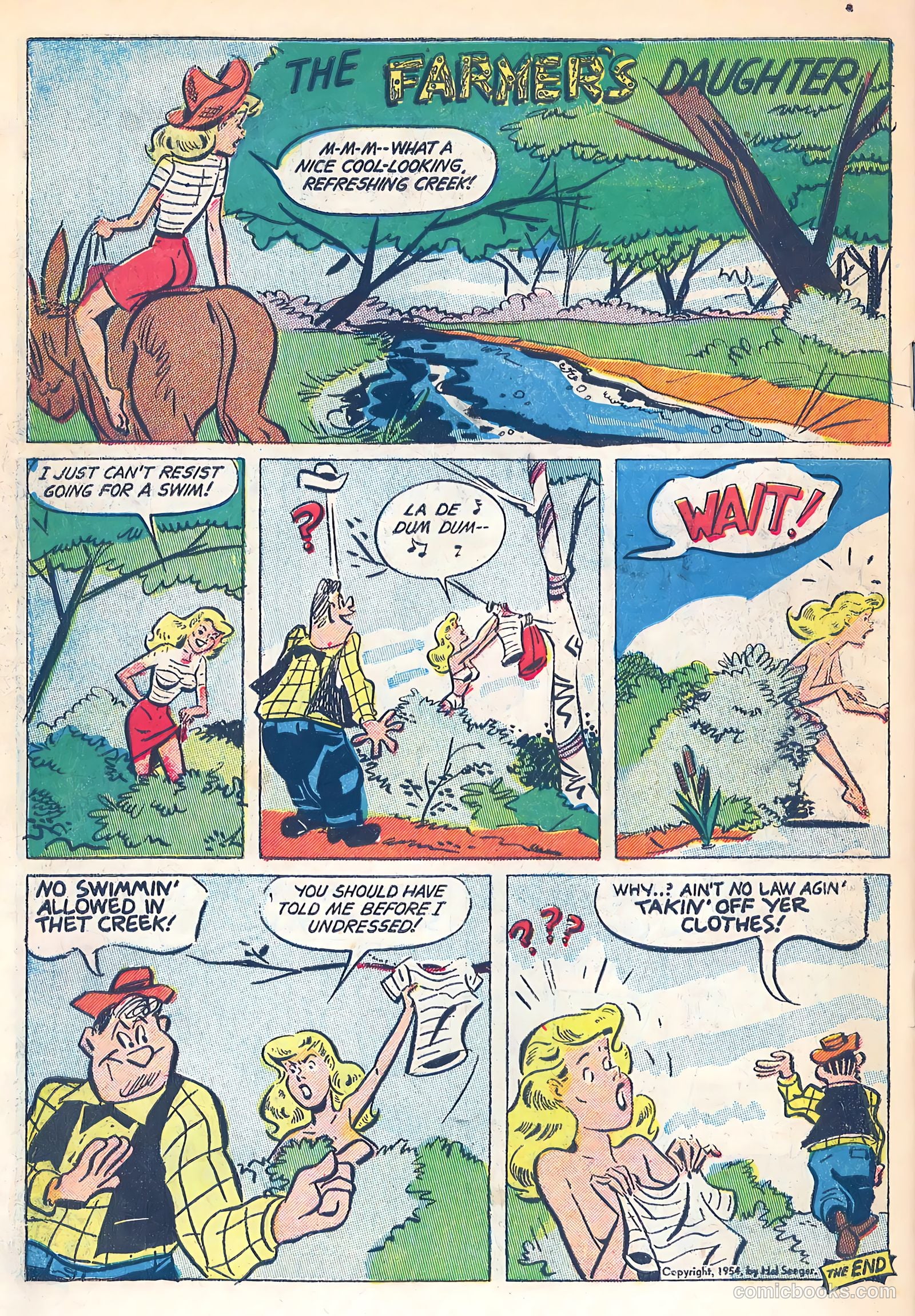 The Farmer's Daughter #1 — page 34 of 36