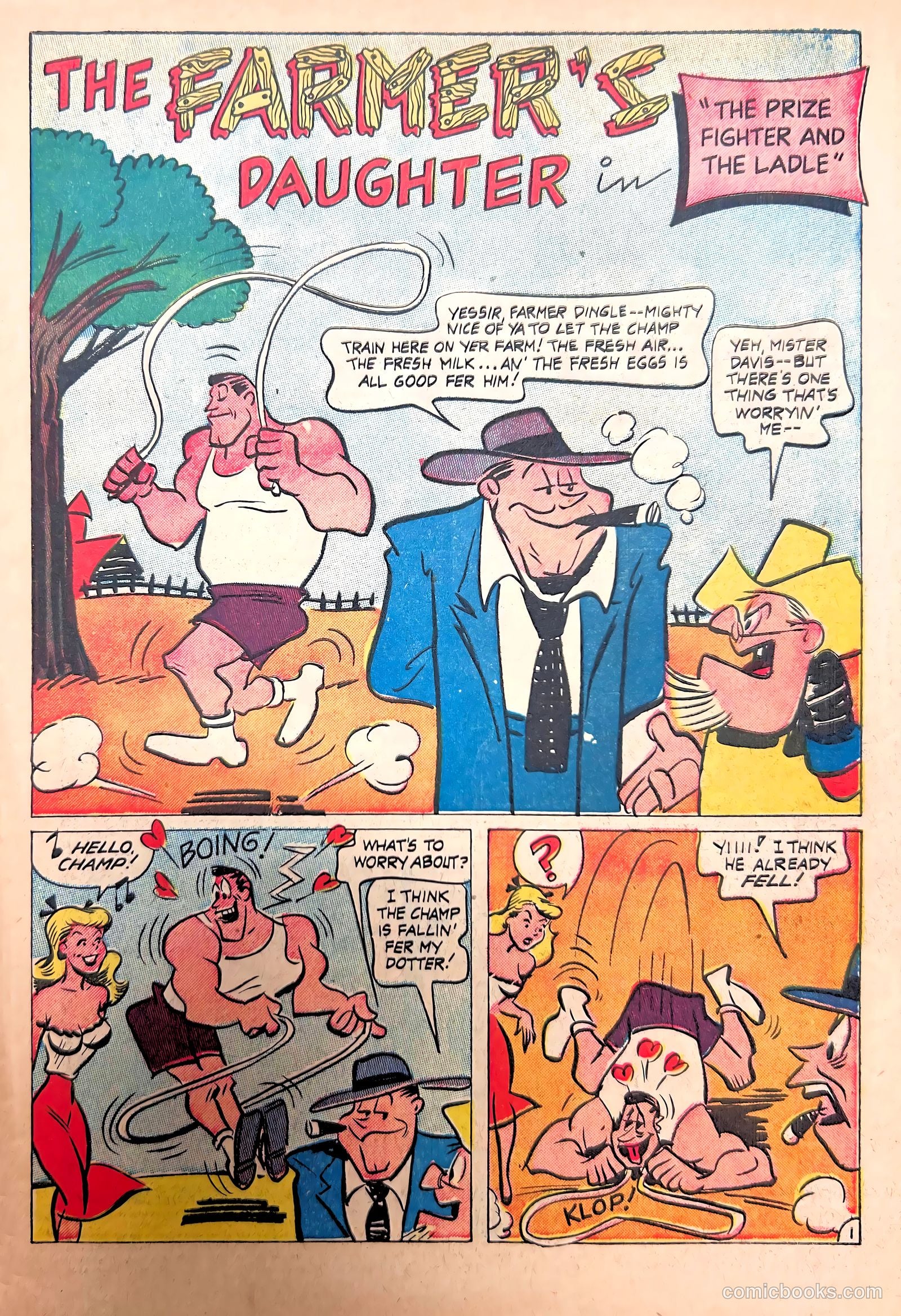 The Farmer's Daughter #3 — page 3 of 36
