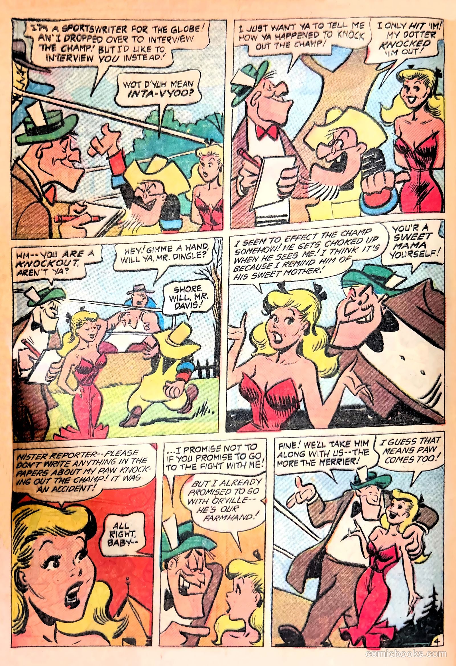 The Farmer's Daughter #3 — page 6 of 36
