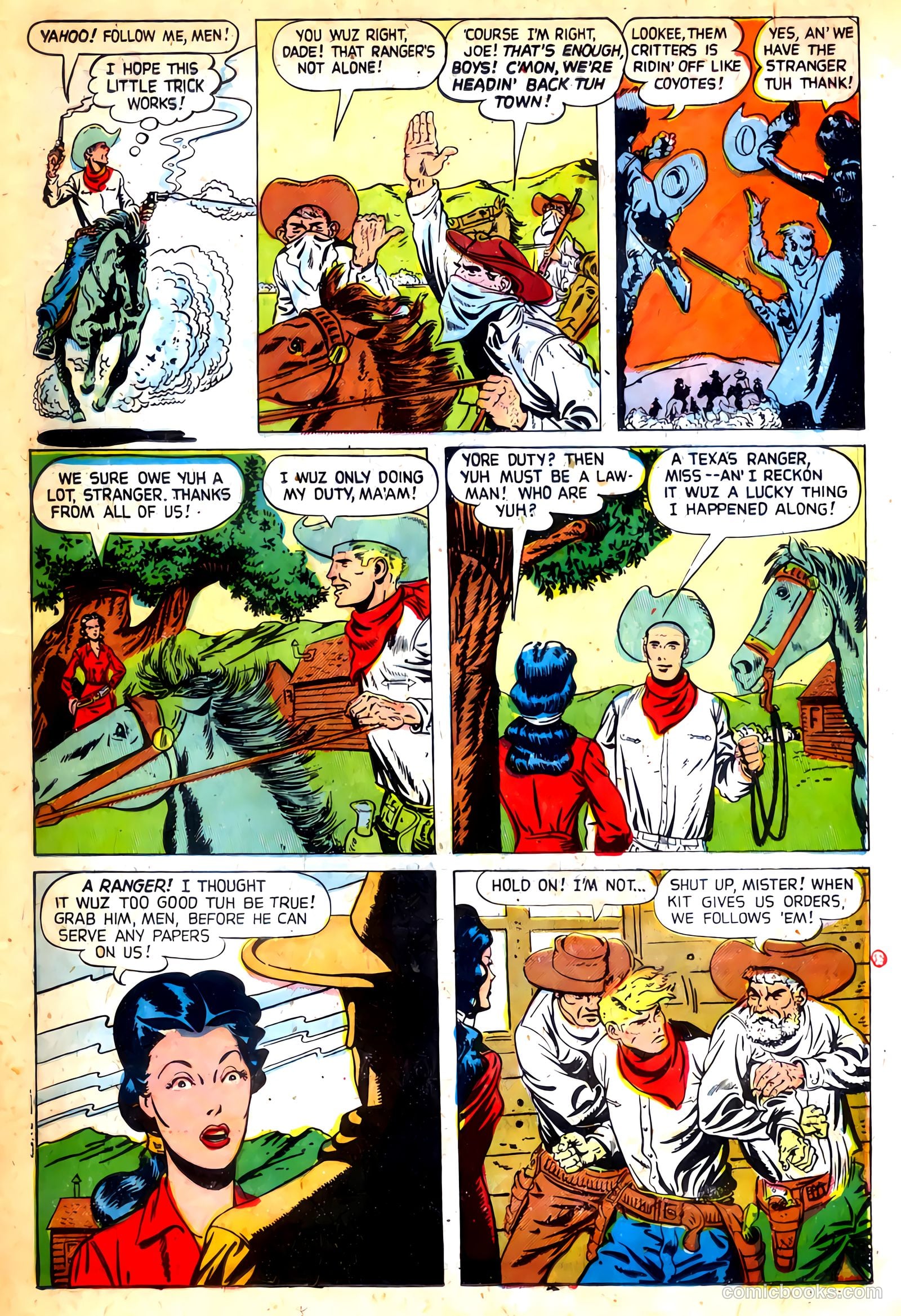The Fightin' Texan #17 — page 12 of 37