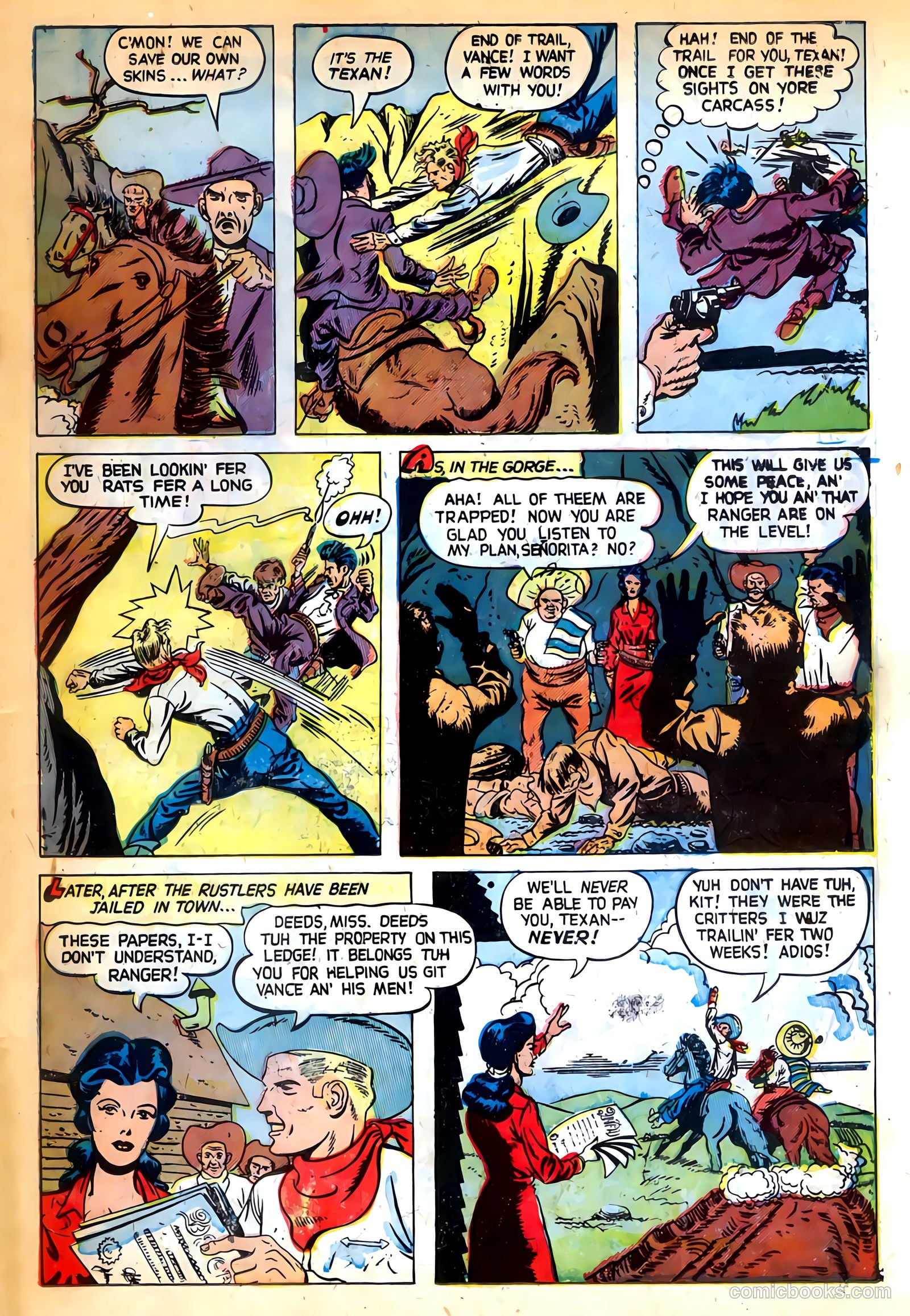 The Fightin' Texan #17 — page 18 of 37