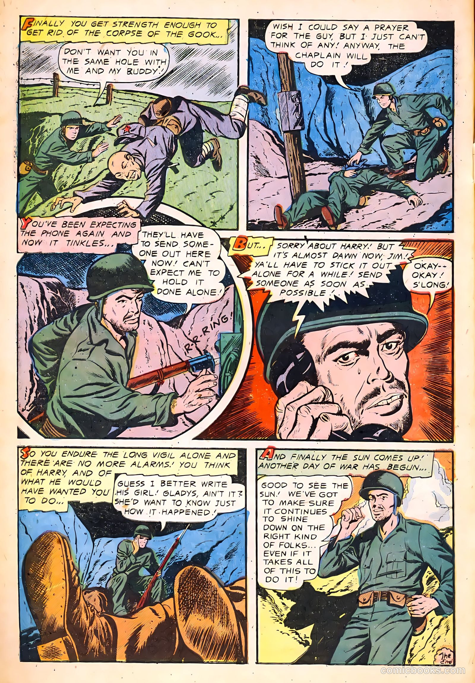 The Fighting Man #5 — page 32 of 36