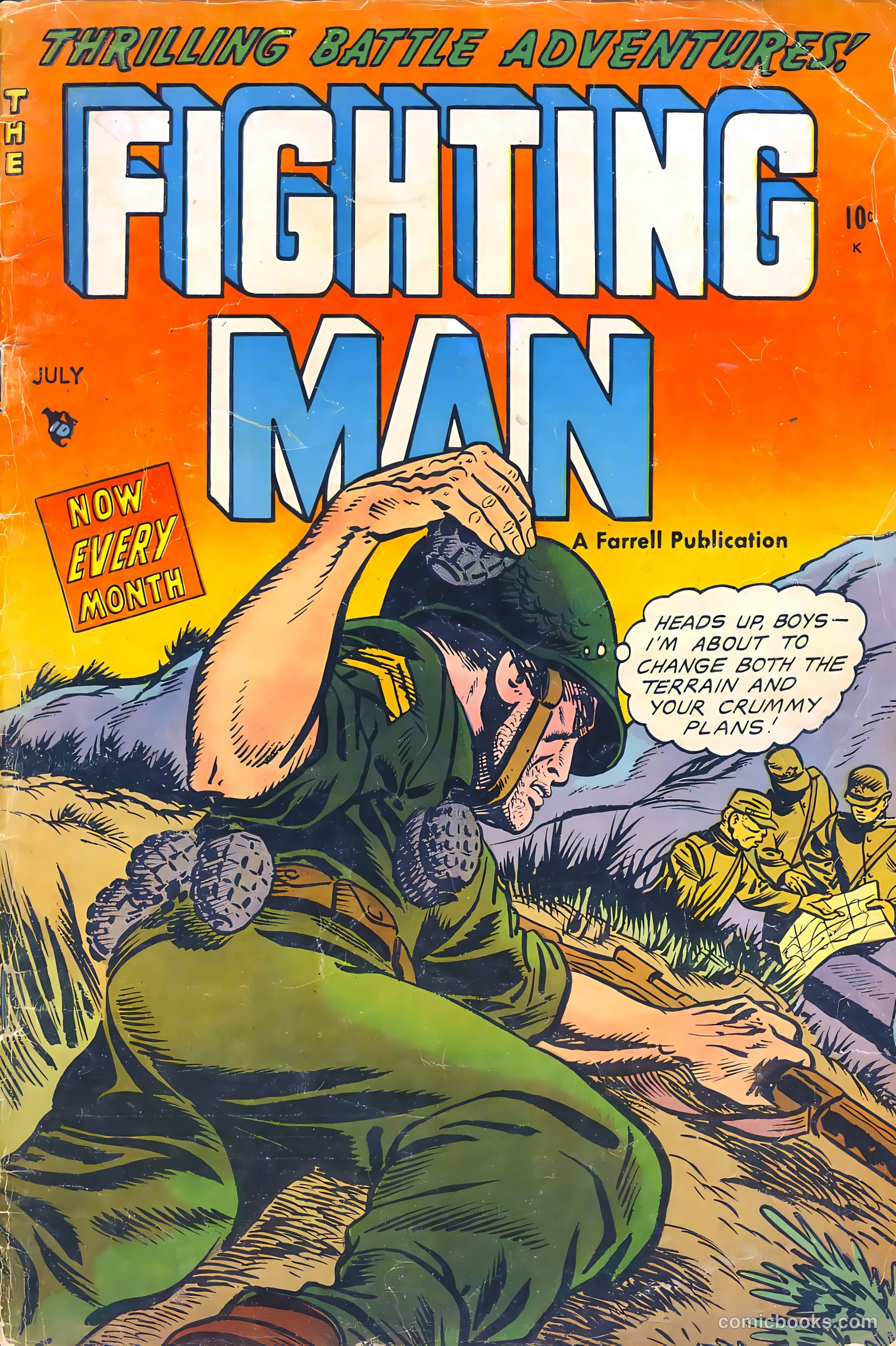 The Fighting Man #8 — page 1 of 36