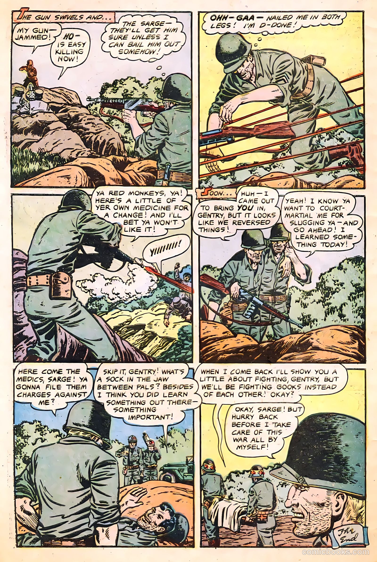 The Fighting Man #8 — page 32 of 36
