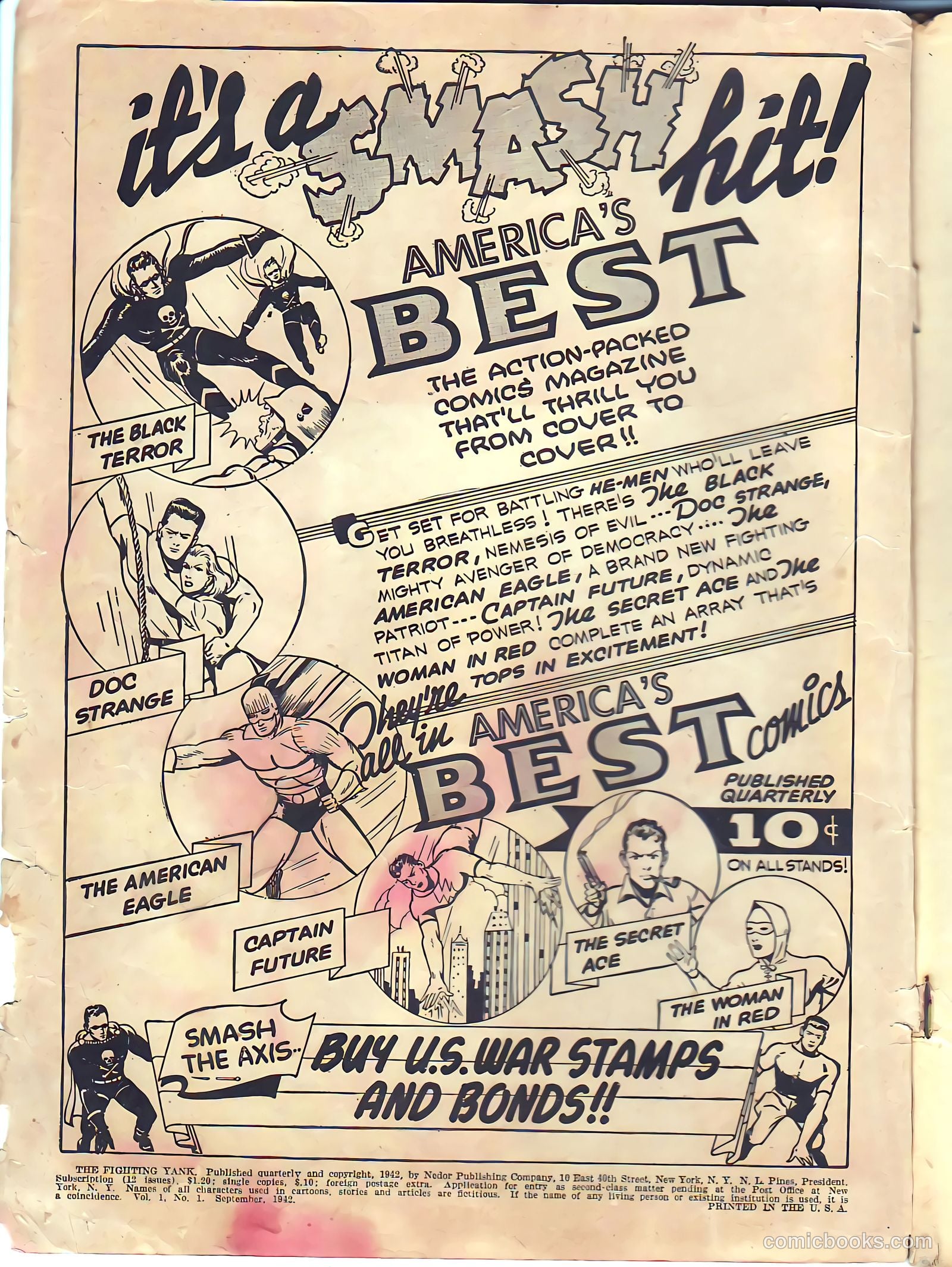 The Fighting Yank #1 — page 3 of 69
