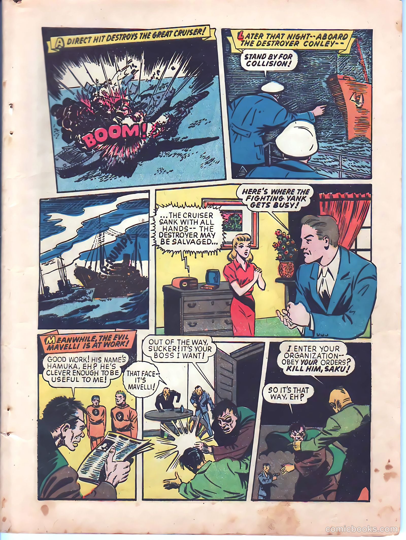 The Fighting Yank #1 — page 6 of 69