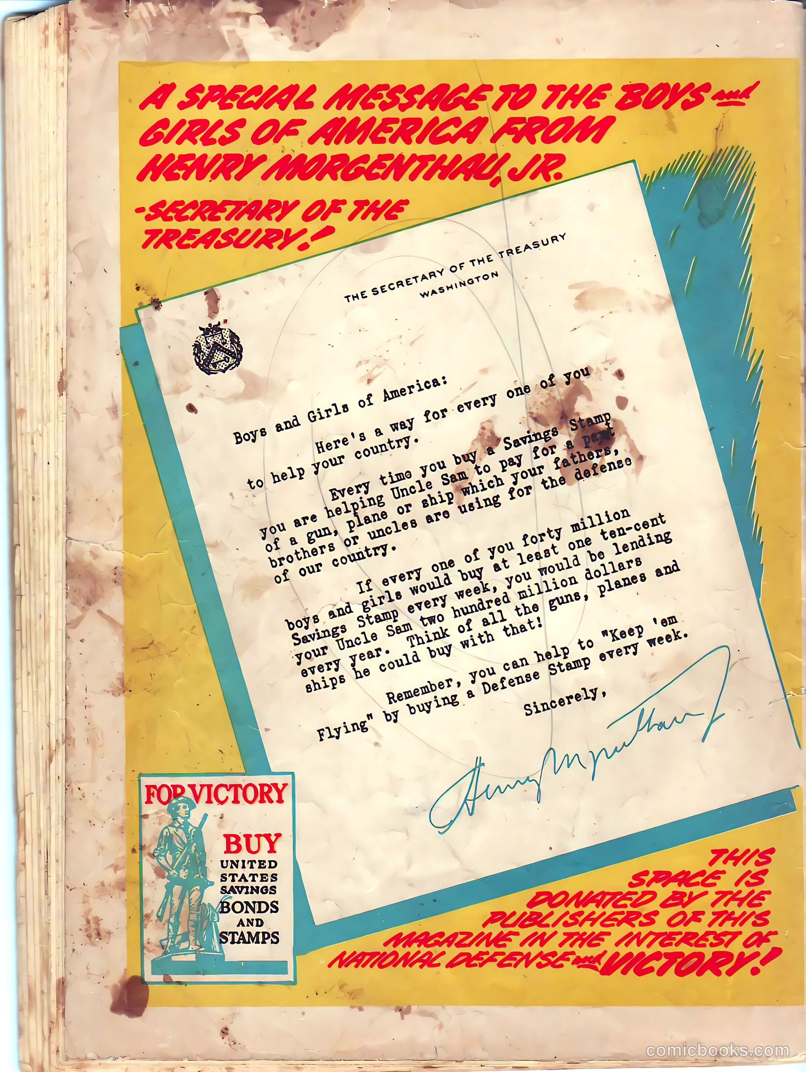The Fighting Yank #1 — page 69 of 69