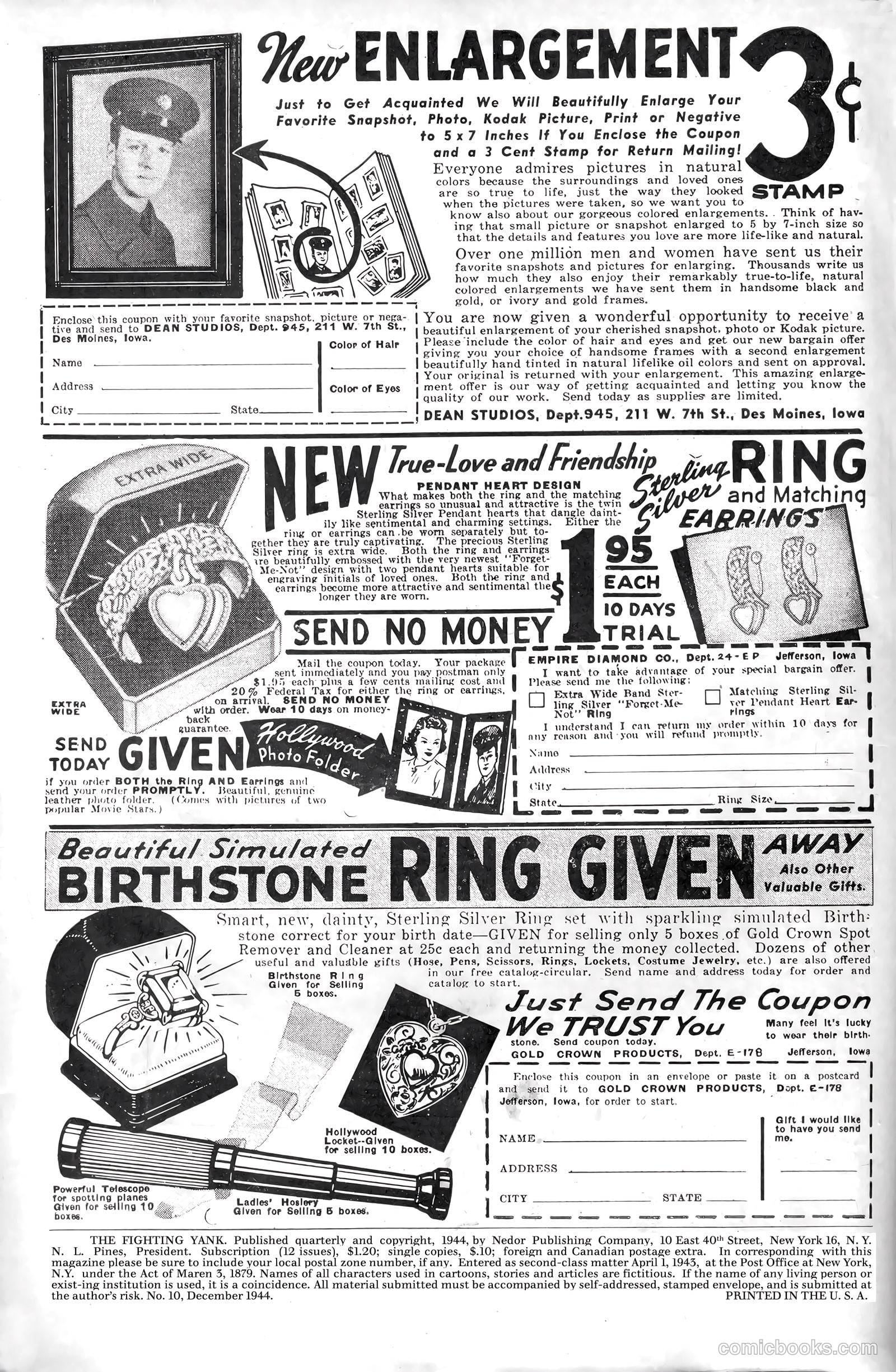 The Fighting Yank #10 — page 2 of 52