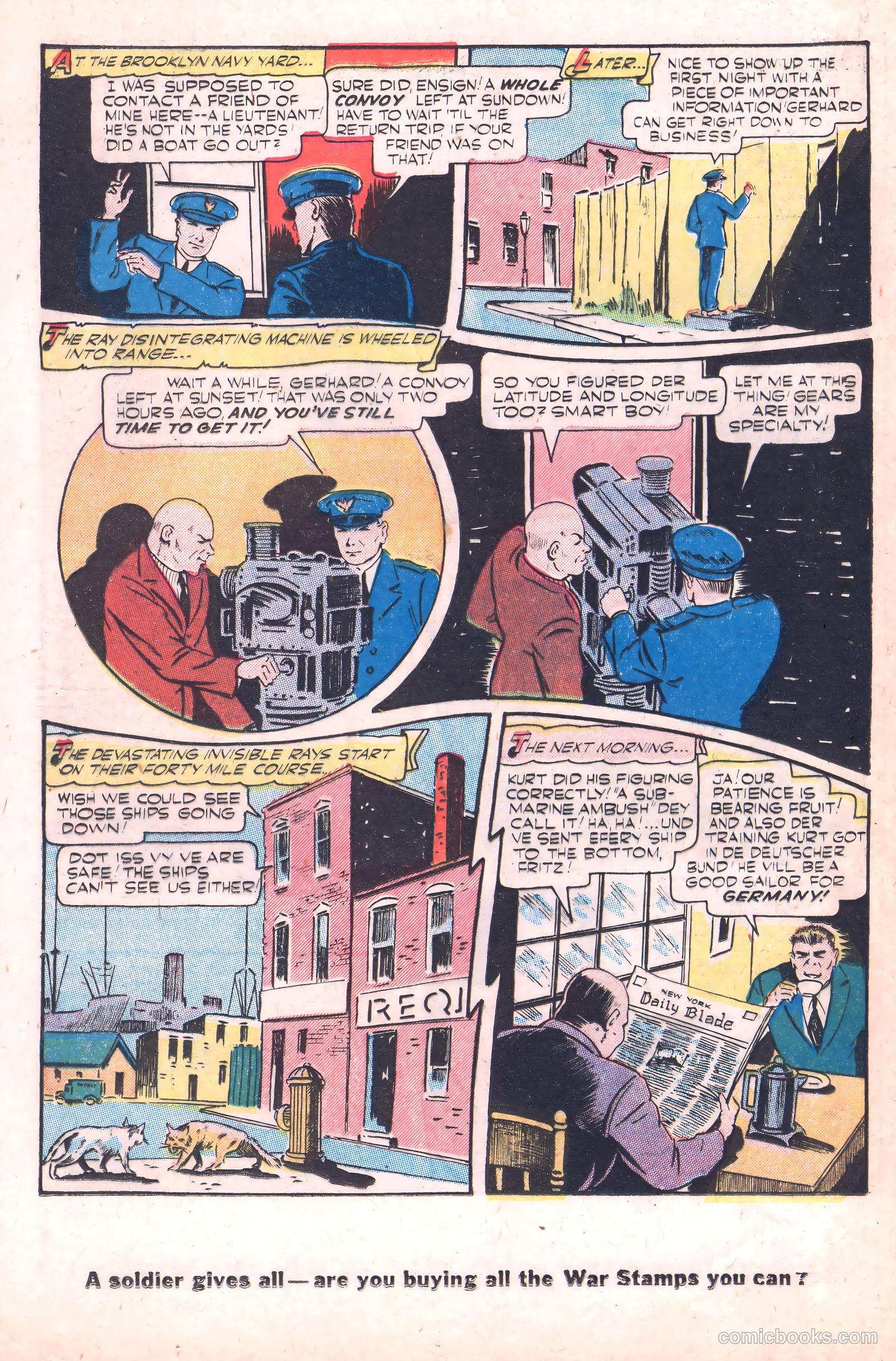 The Fighting Yank #10 — page 32 of 52