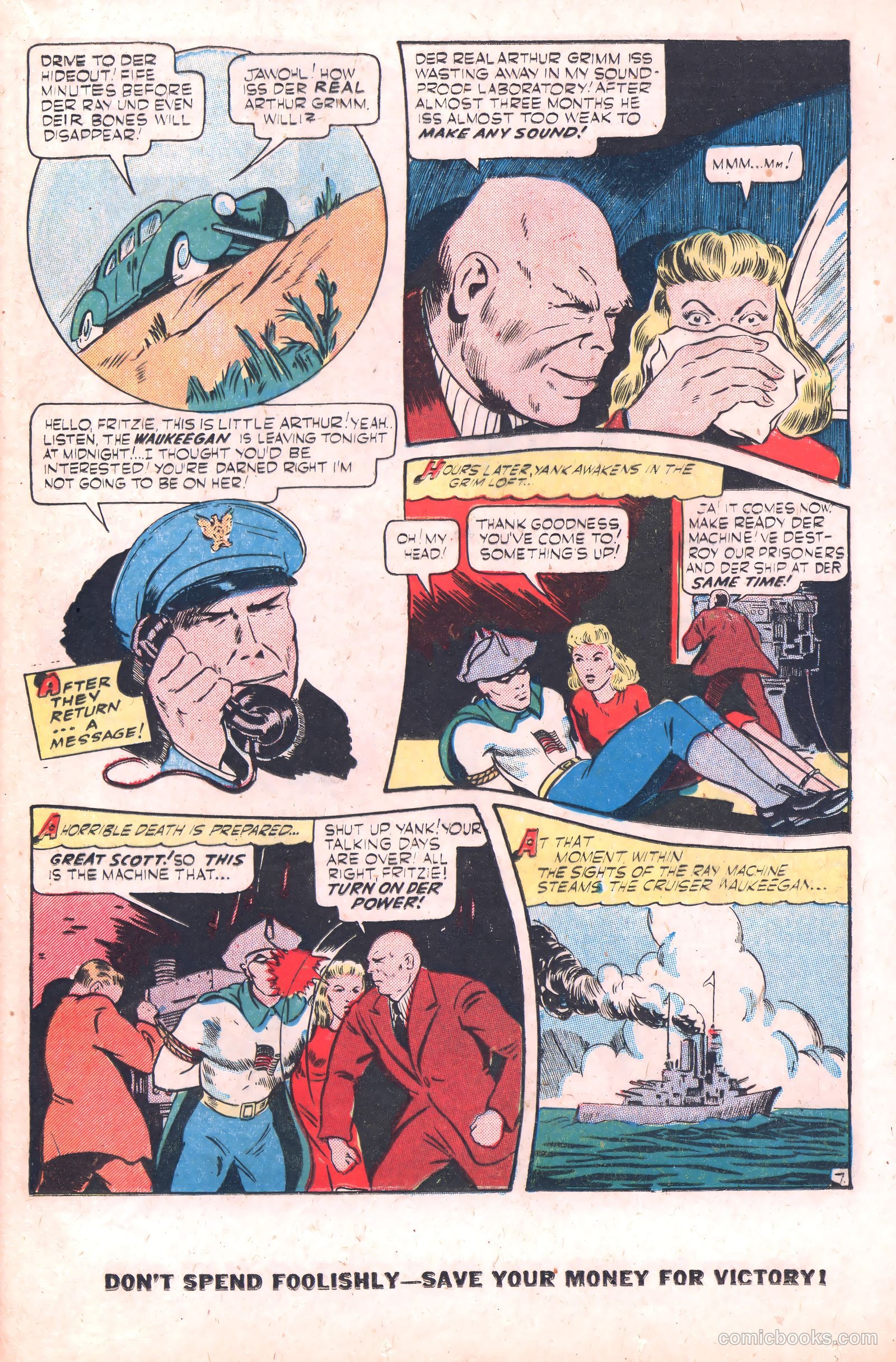 The Fighting Yank #10 — page 35 of 52