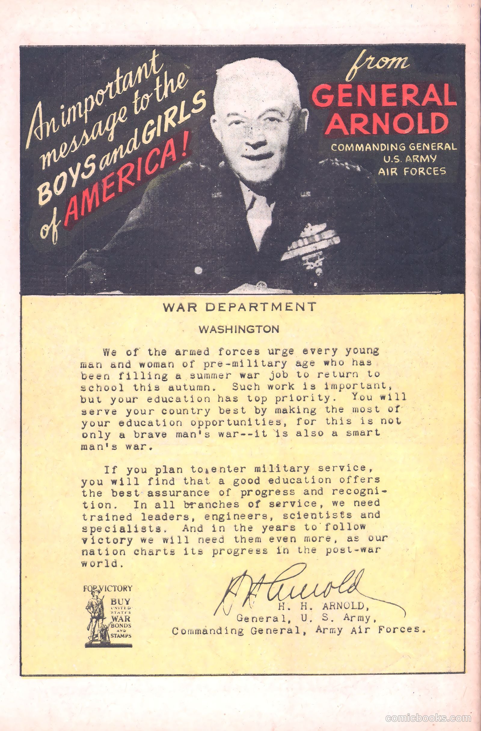 The Fighting Yank #10 — page 50 of 52