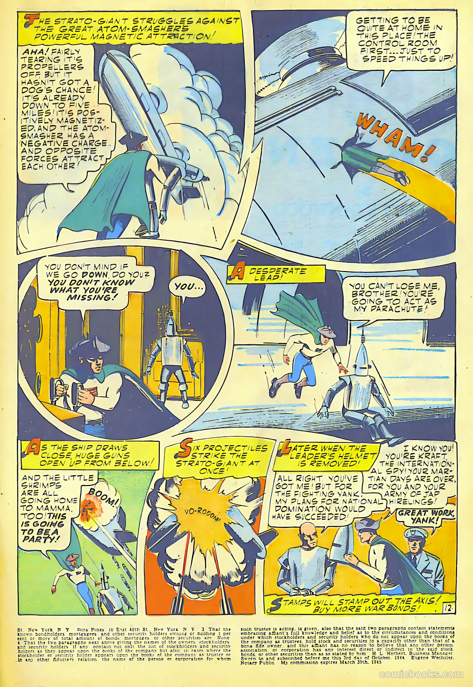 The Fighting Yank #11 — page 36 of 46