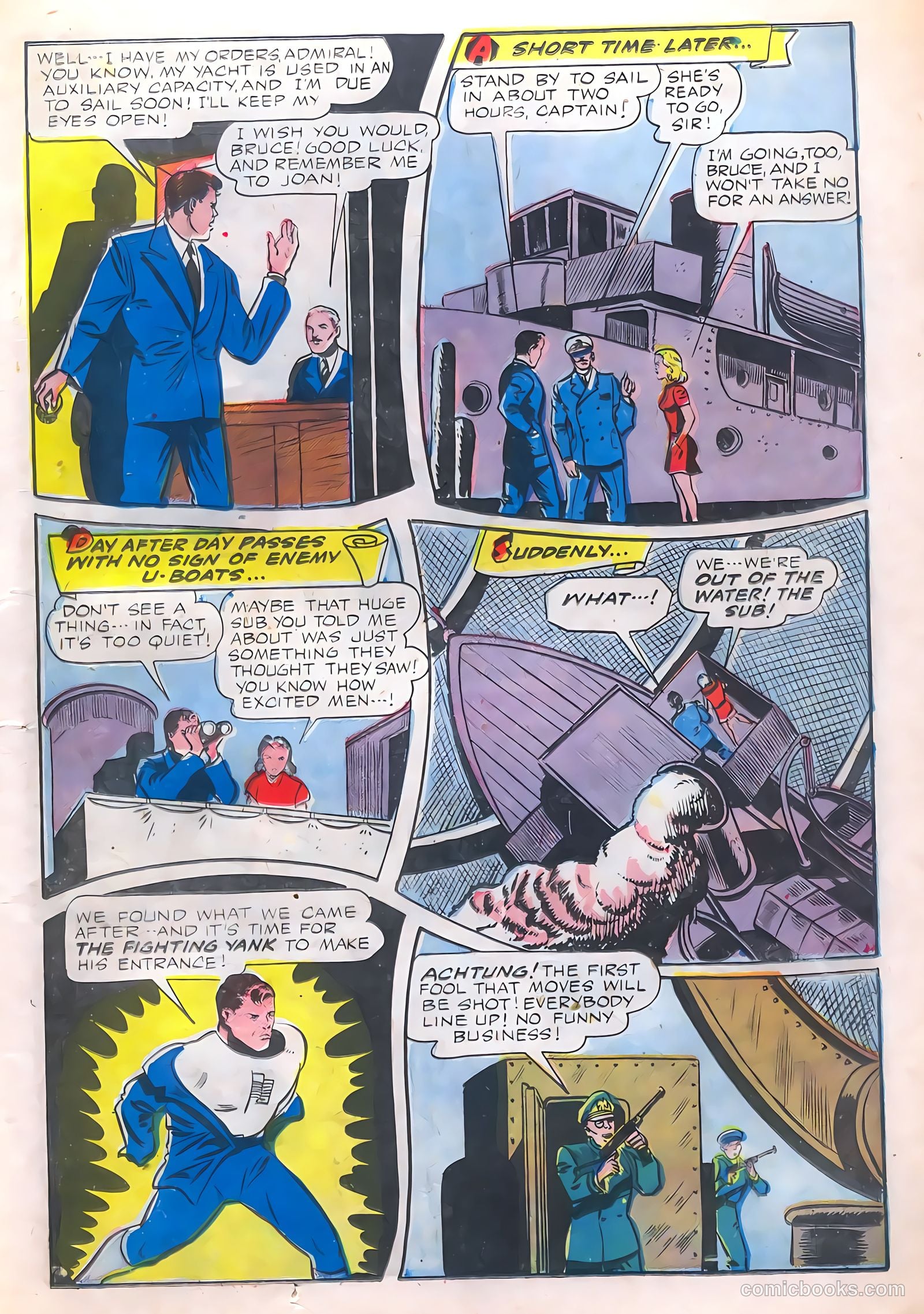 The Fighting Yank #12 — page 16 of 49