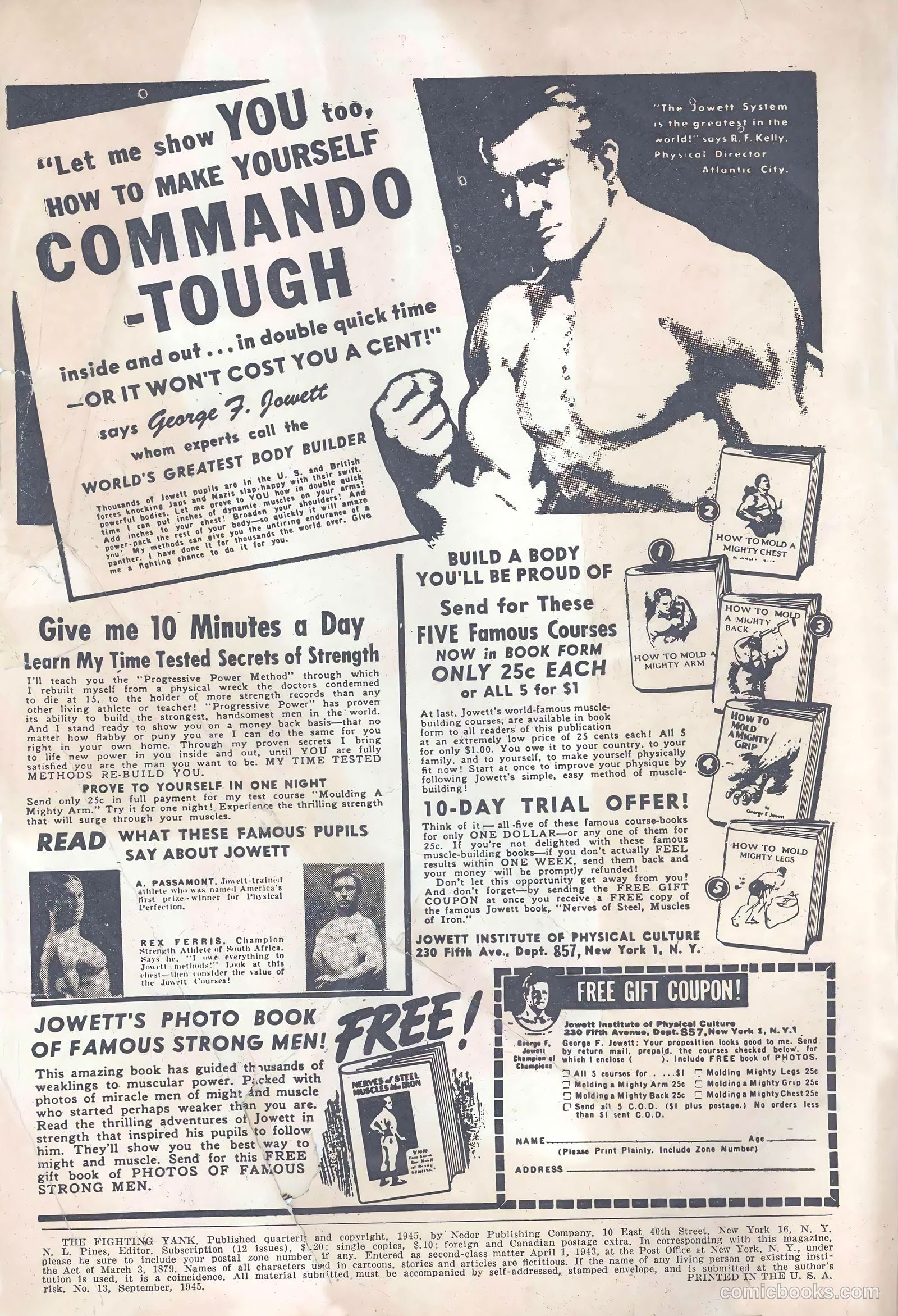 The Fighting Yank #13 — page 2 of 36