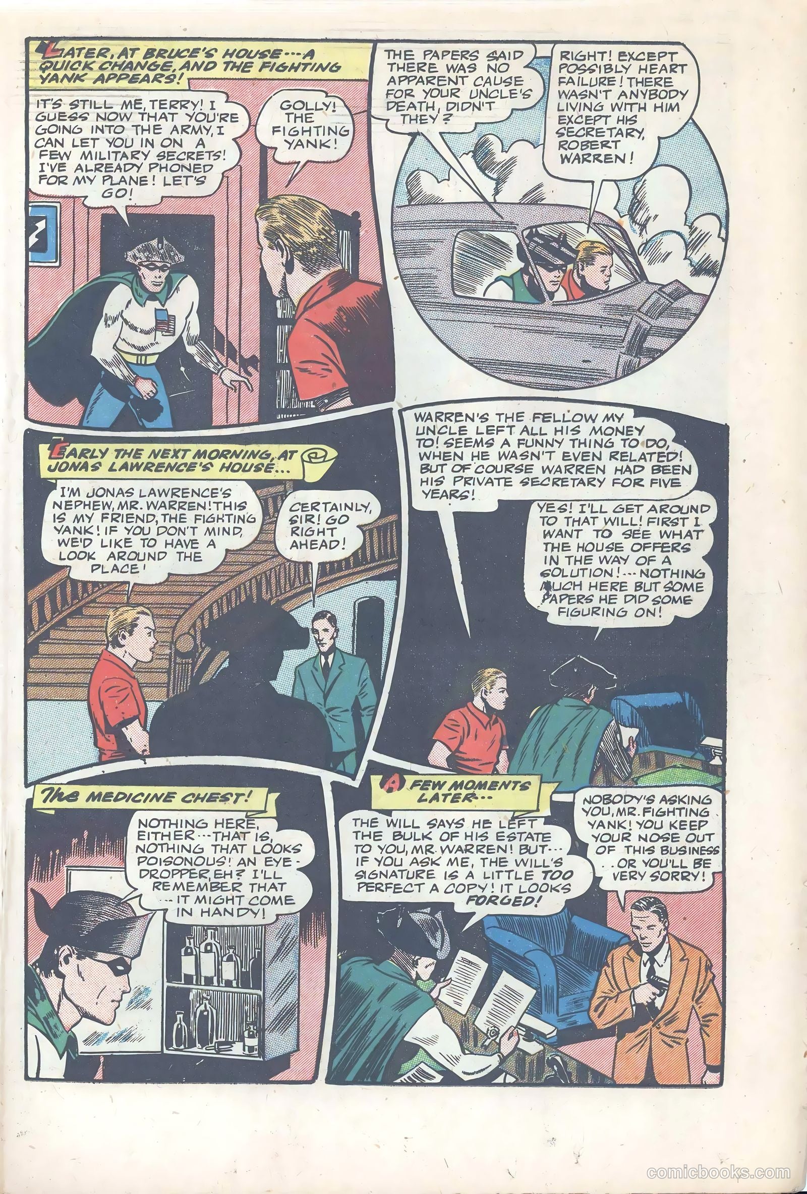 The Fighting Yank #13 — page 19 of 36