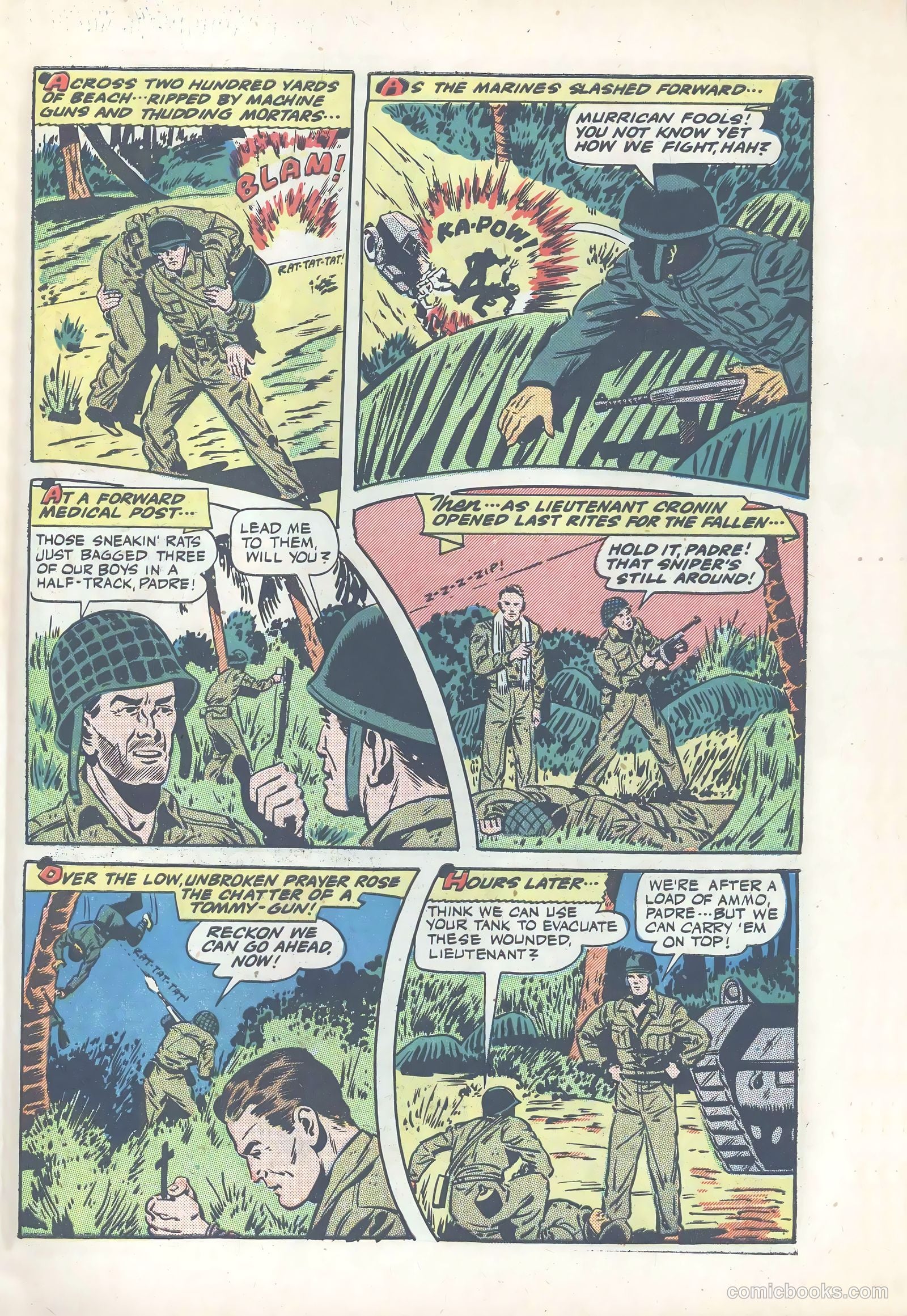 The Fighting Yank #13 — page 31 of 36