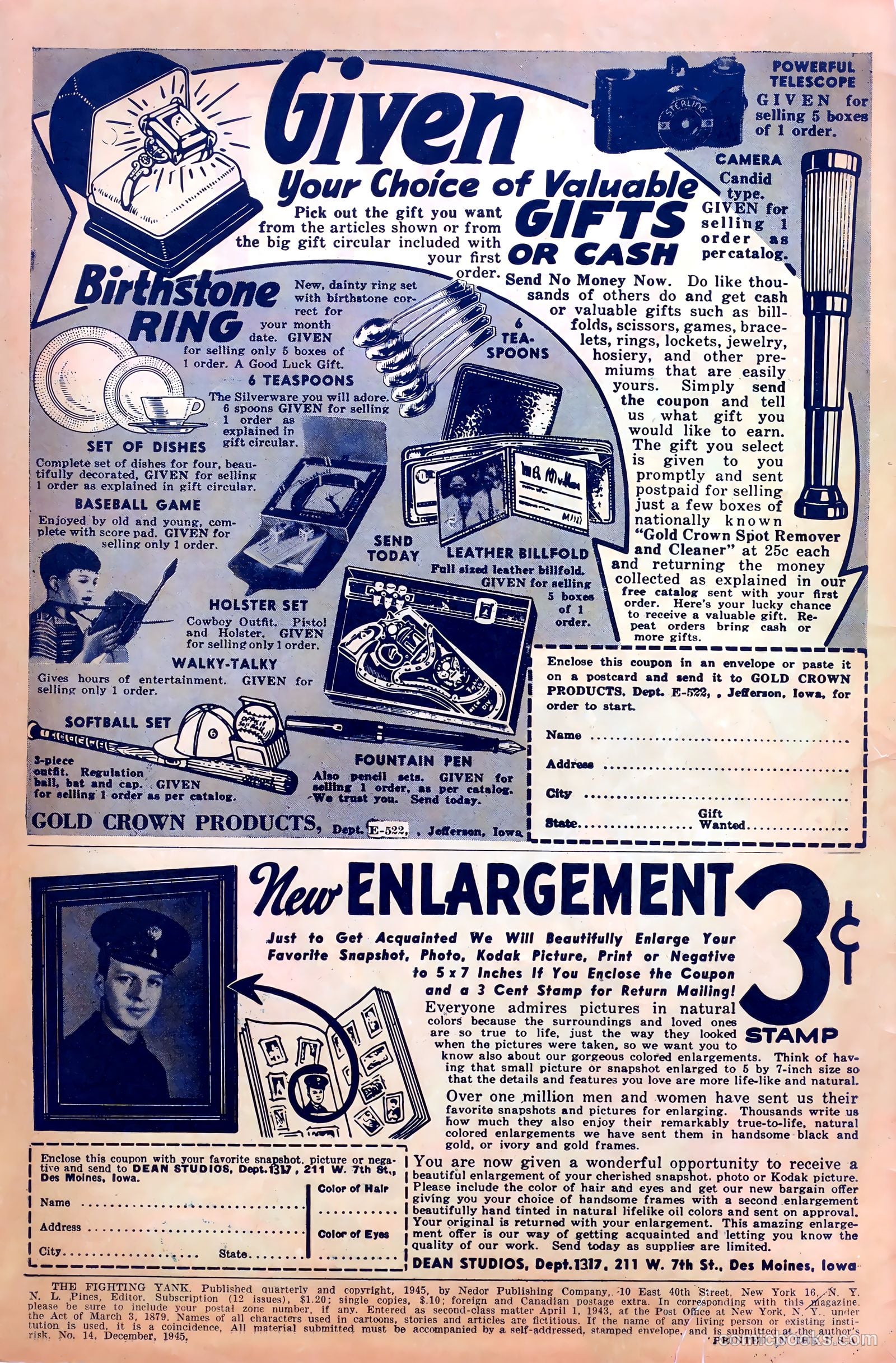 The Fighting Yank #14 — page 2 of 36