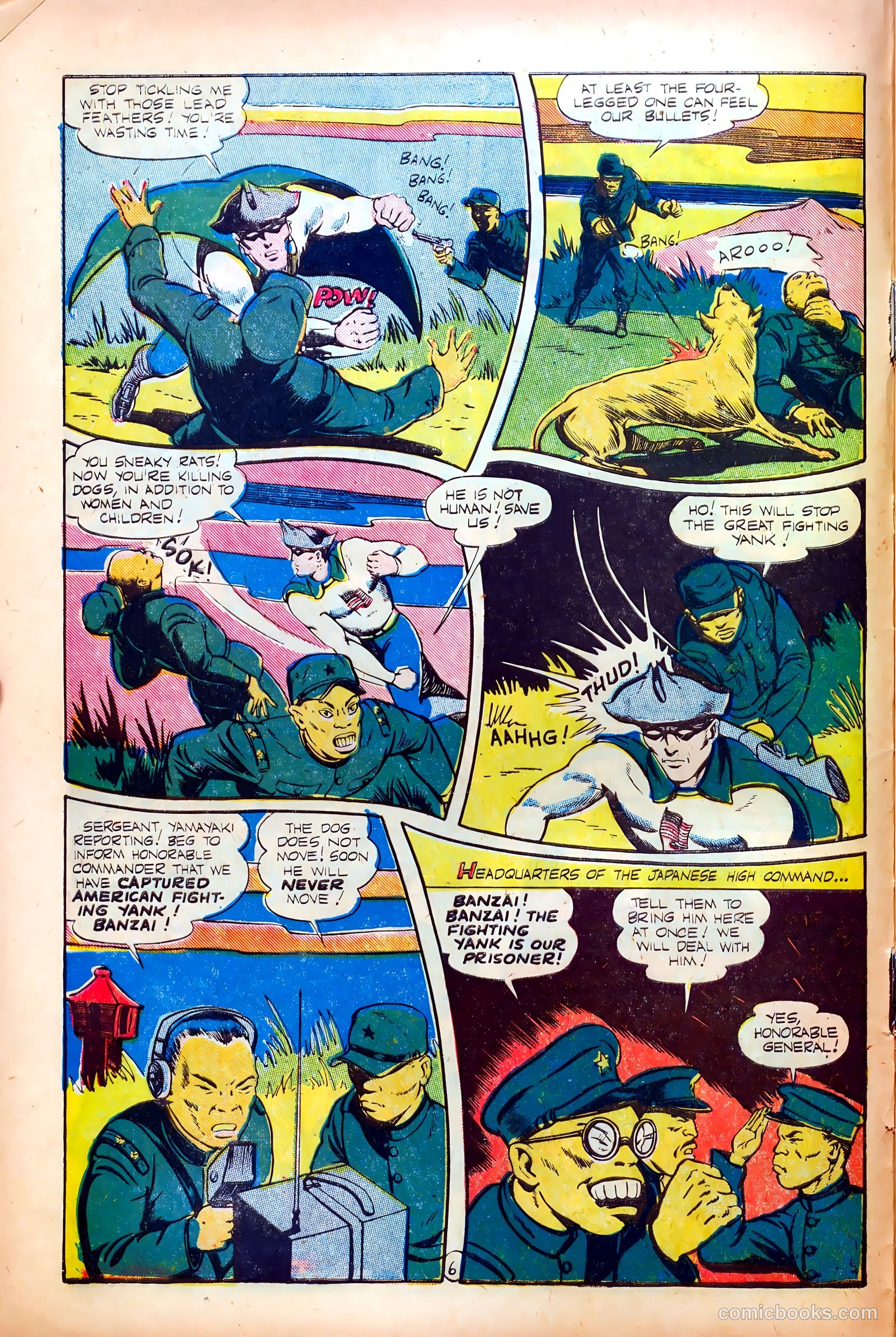 The Fighting Yank #14 — page 8 of 36