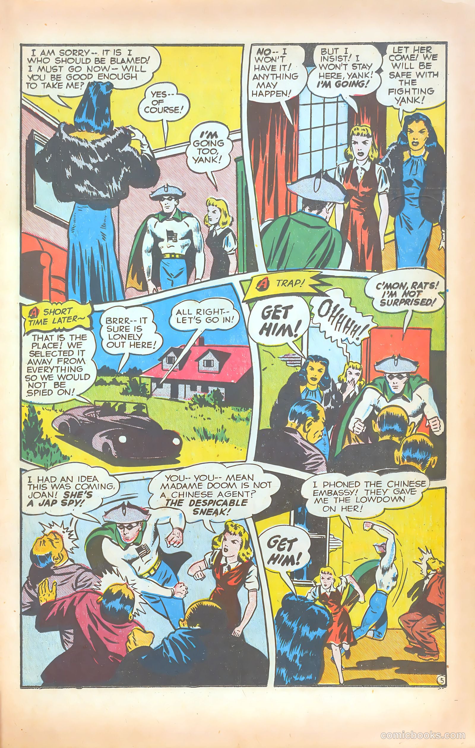 The Fighting Yank #15 — page 31 of 52