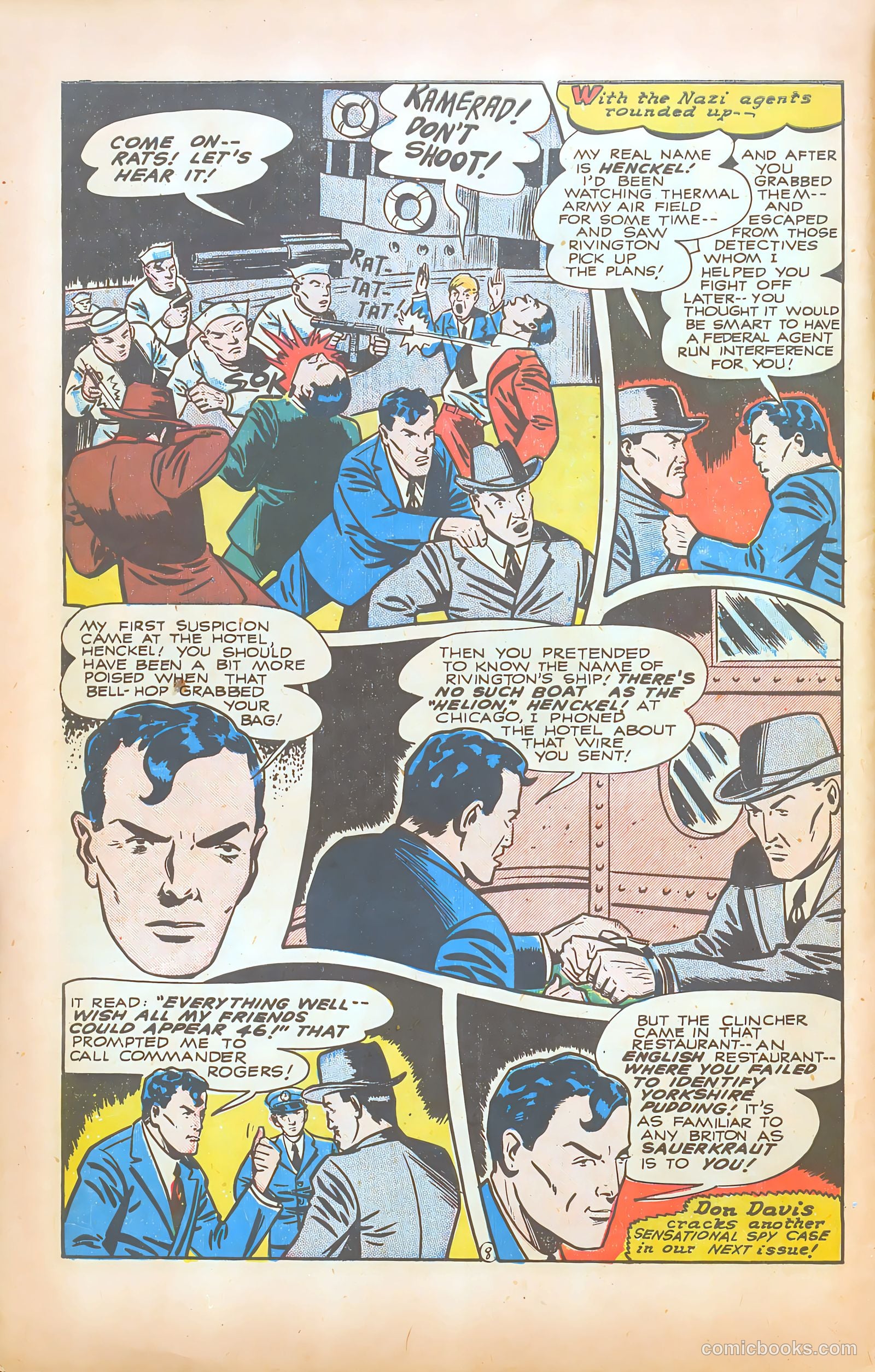 The Fighting Yank #15 — page 48 of 52