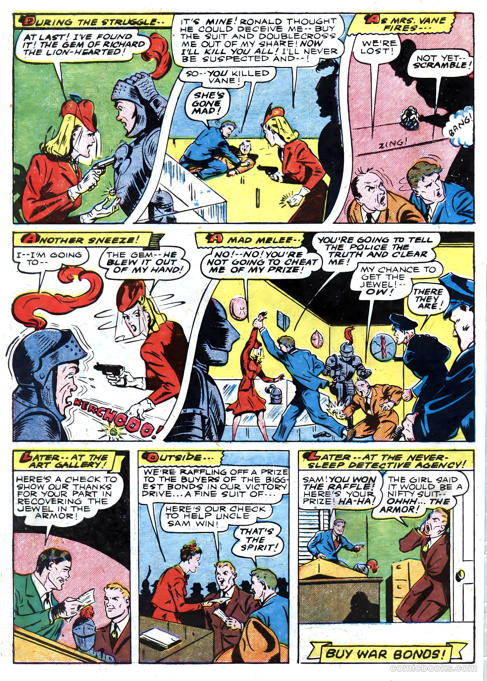 The Fighting Yank #16 — page 50 of 52