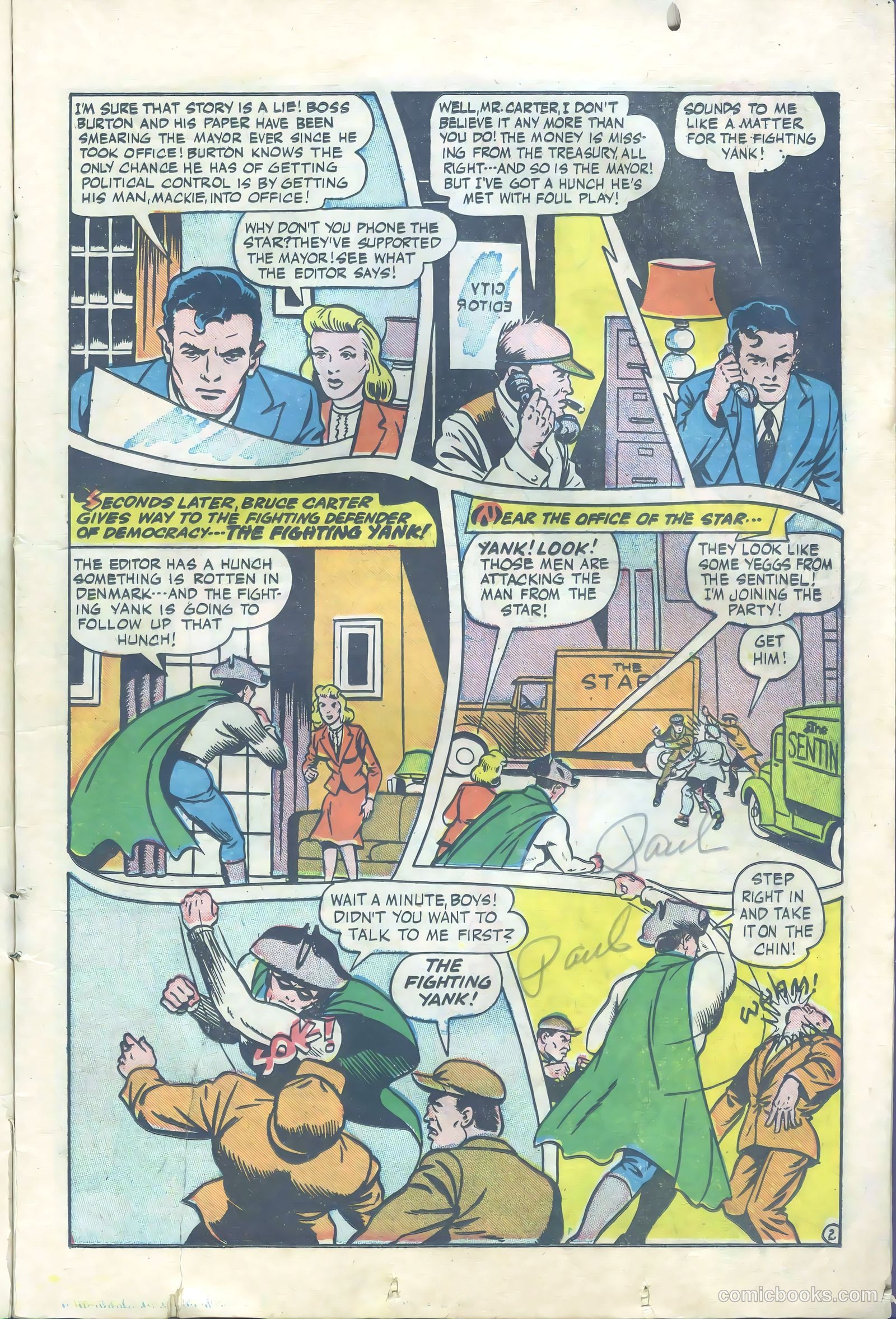 The Fighting Yank #18 — page 17 of 52