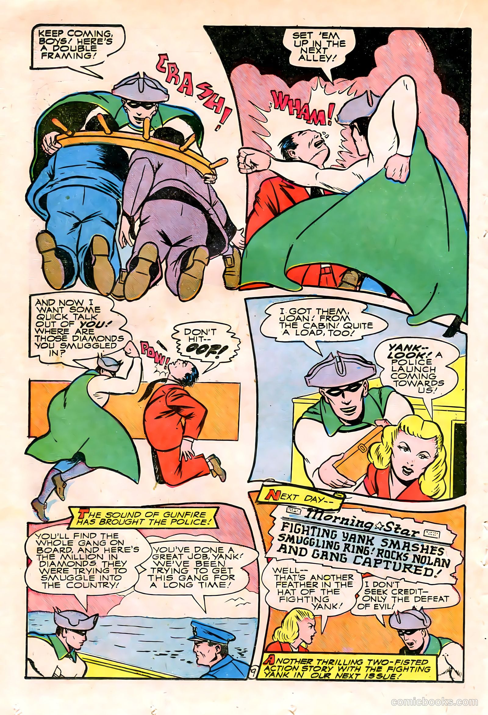 The Fighting Yank #19 — page 22 of 52