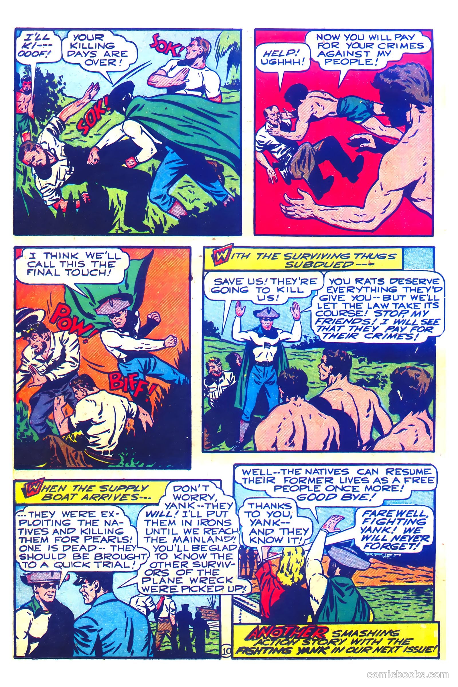 The Fighting Yank #20 — page 22 of 52