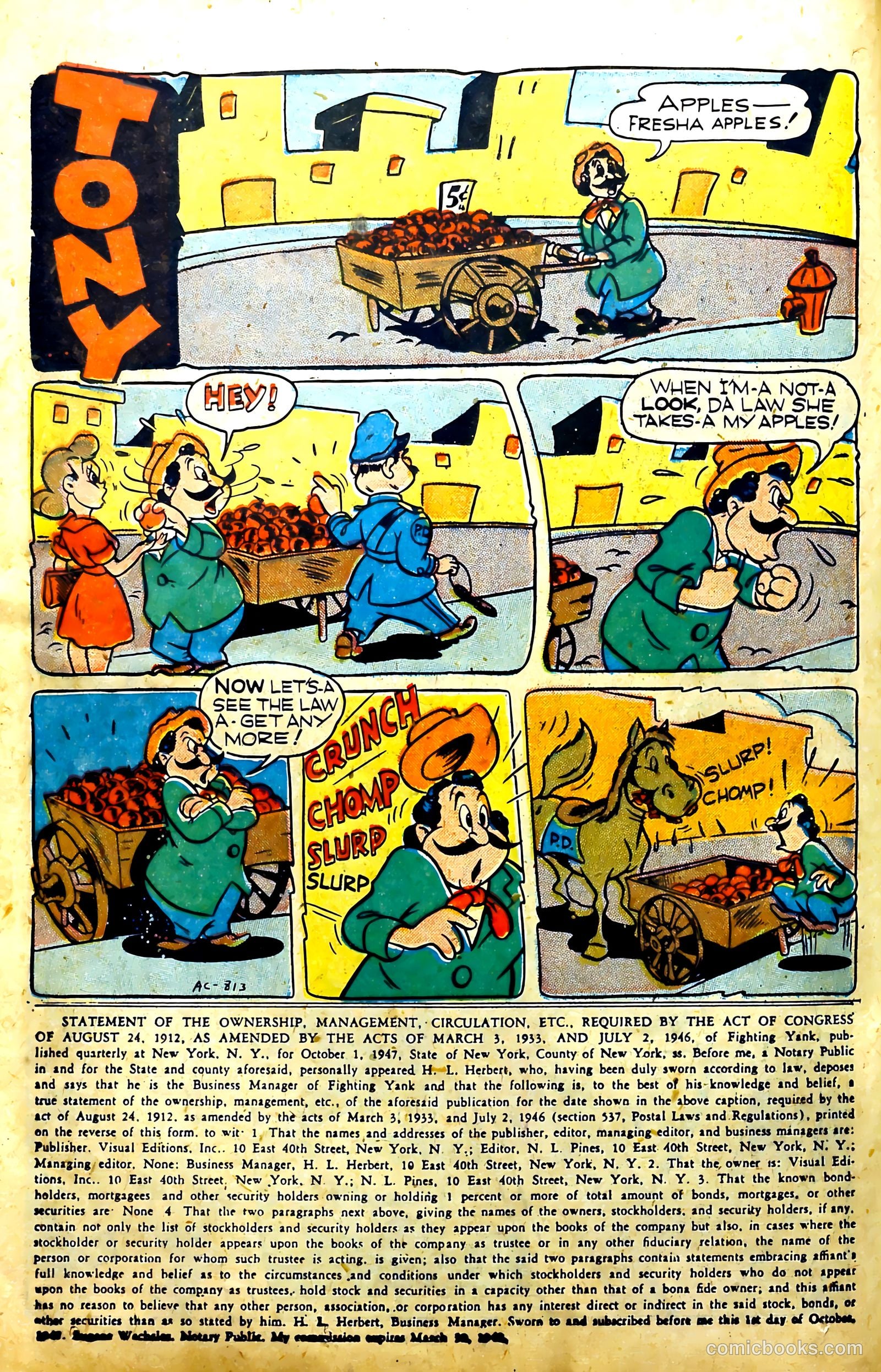 The Fighting Yank #24 — page 36 of 52