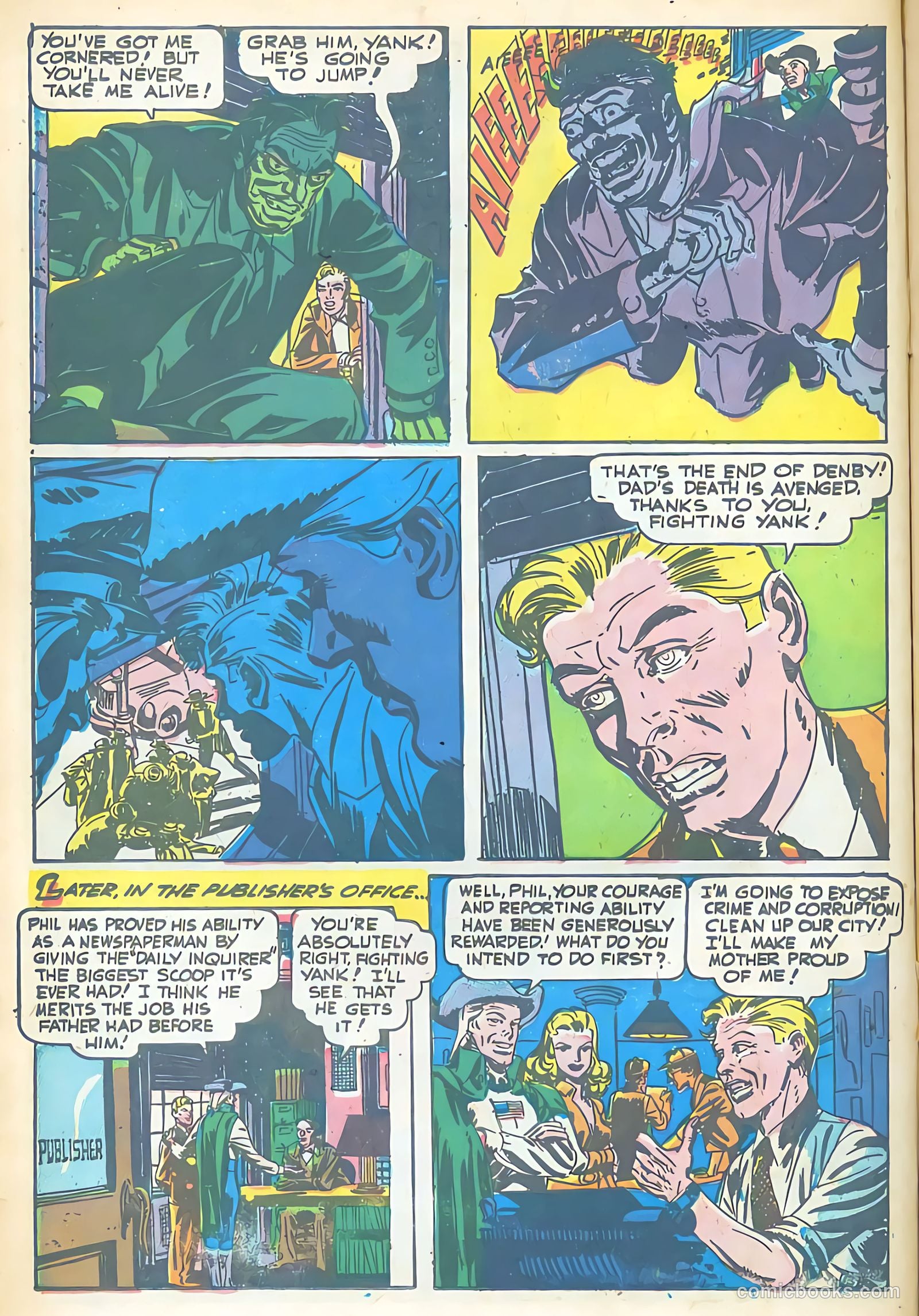 The Fighting Yank #25 — page 22 of 52