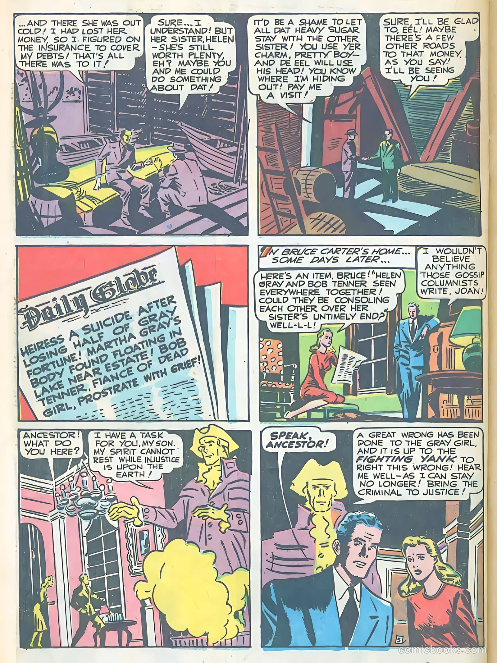The Fighting Yank #25 — page 30 of 52