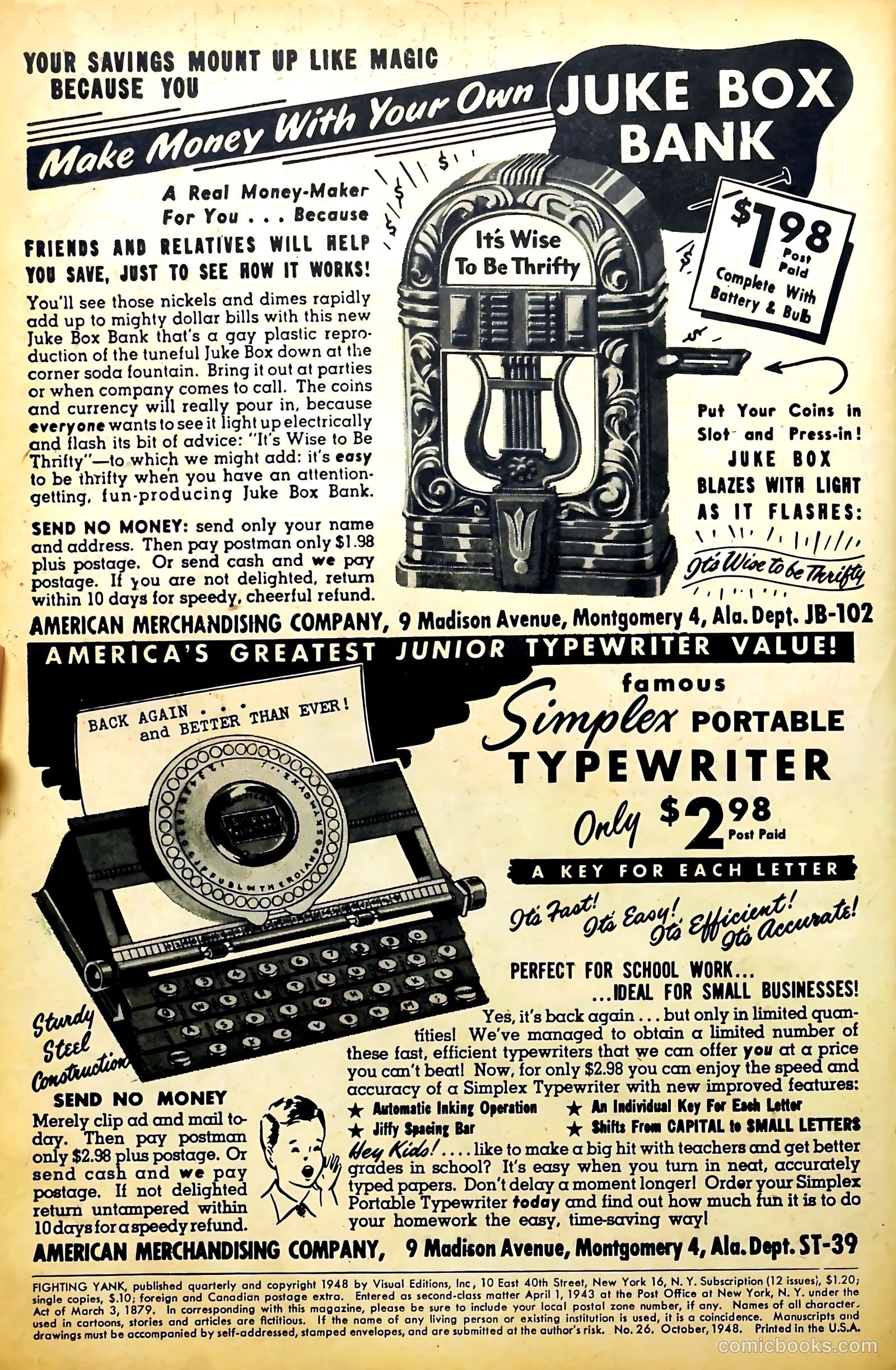 The Fighting Yank #26 — page 2 of 52