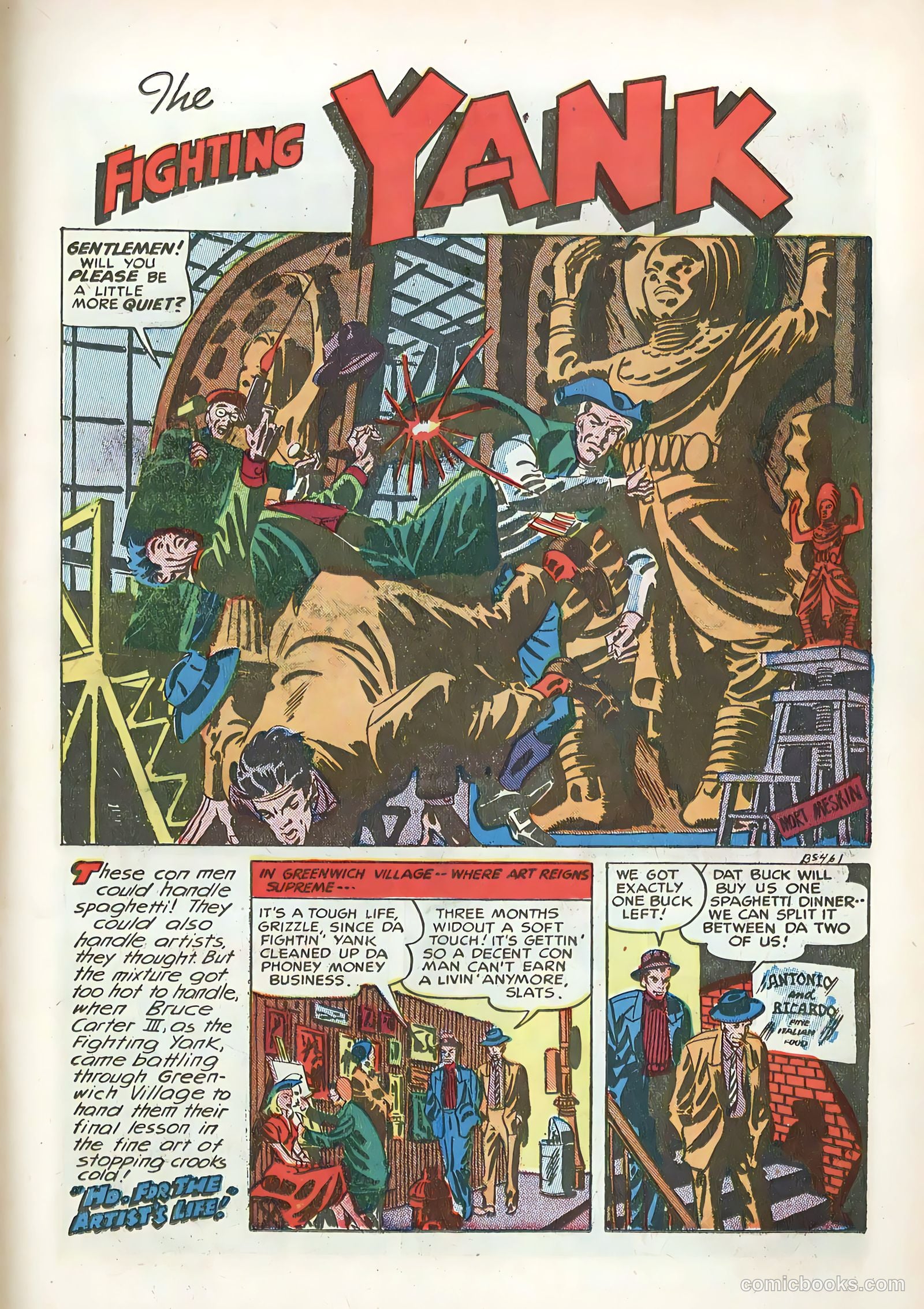 The Fighting Yank #28 — page 23 of 36