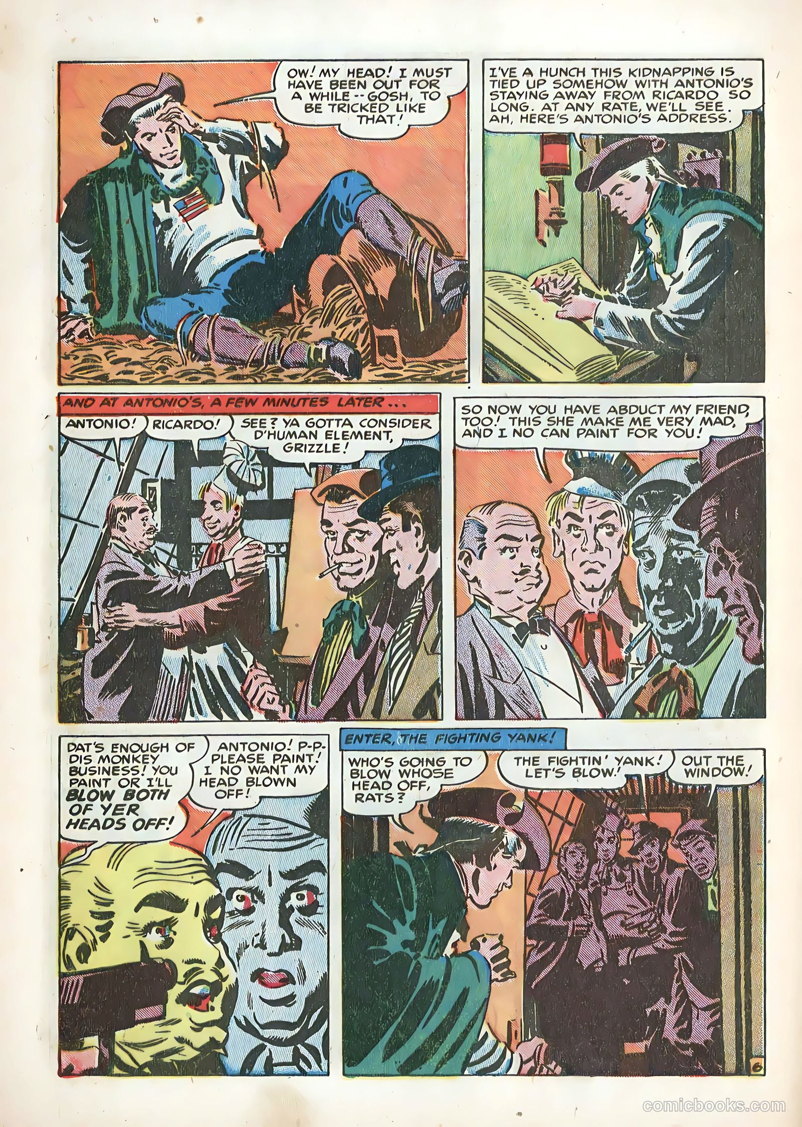 The Fighting Yank #28 — page 28 of 36