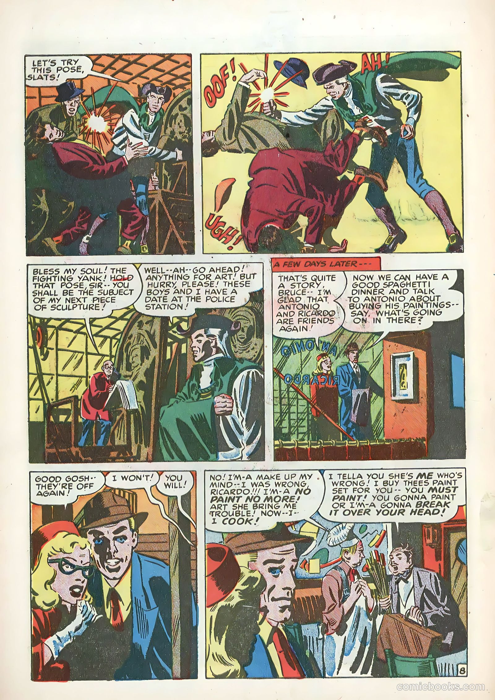 The Fighting Yank #28 — page 30 of 36