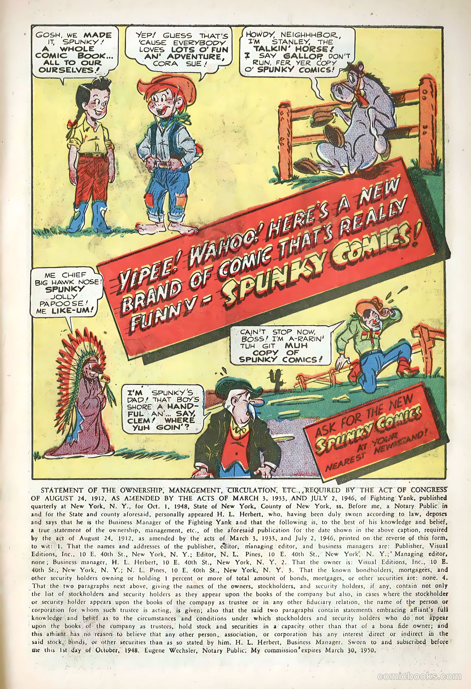 The Fighting Yank #28 — page 31 of 36