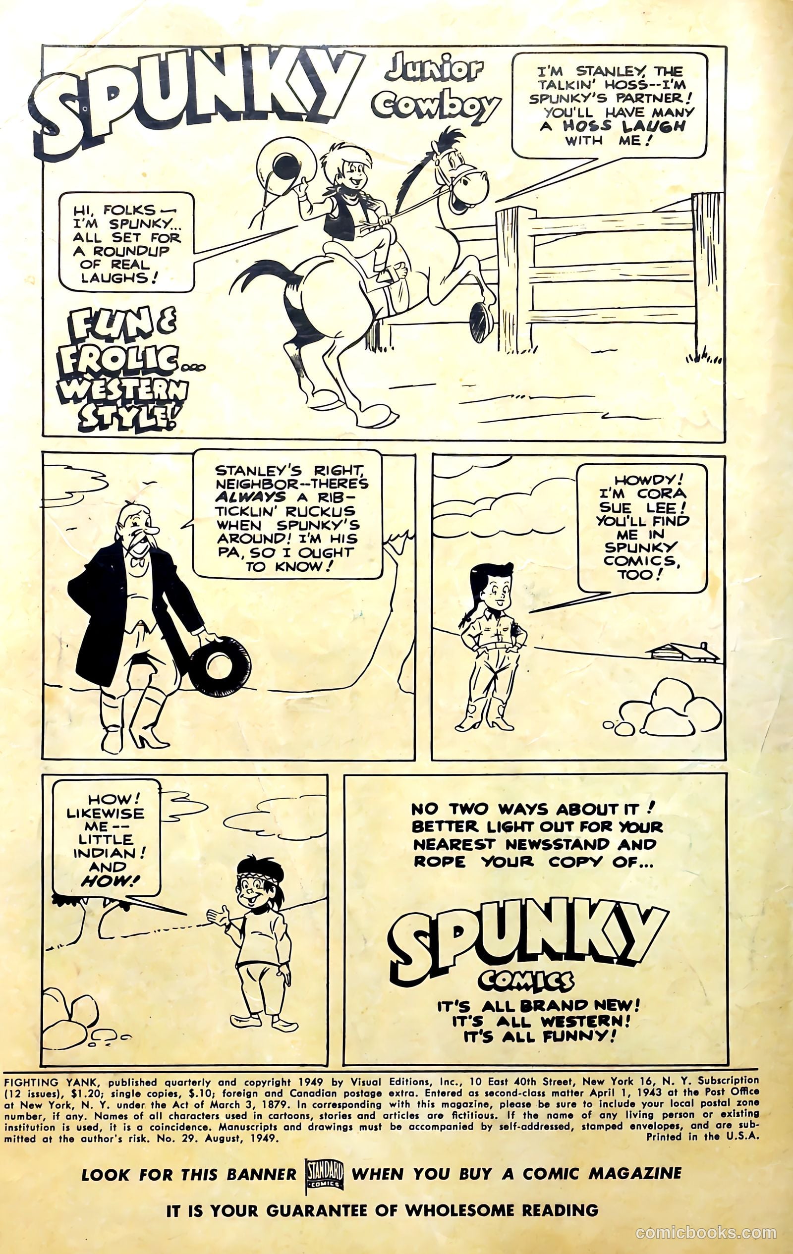 The Fighting Yank #29 — page 2 of 36