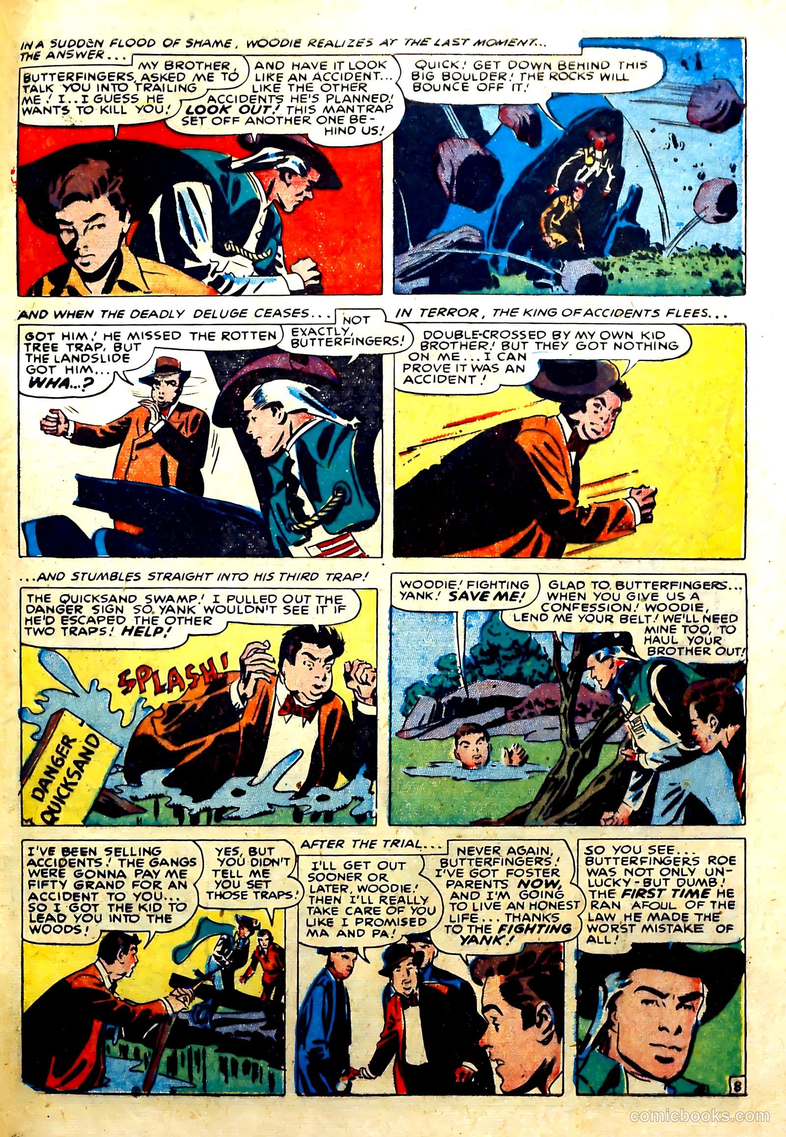 The Fighting Yank #29 — page 33 of 36