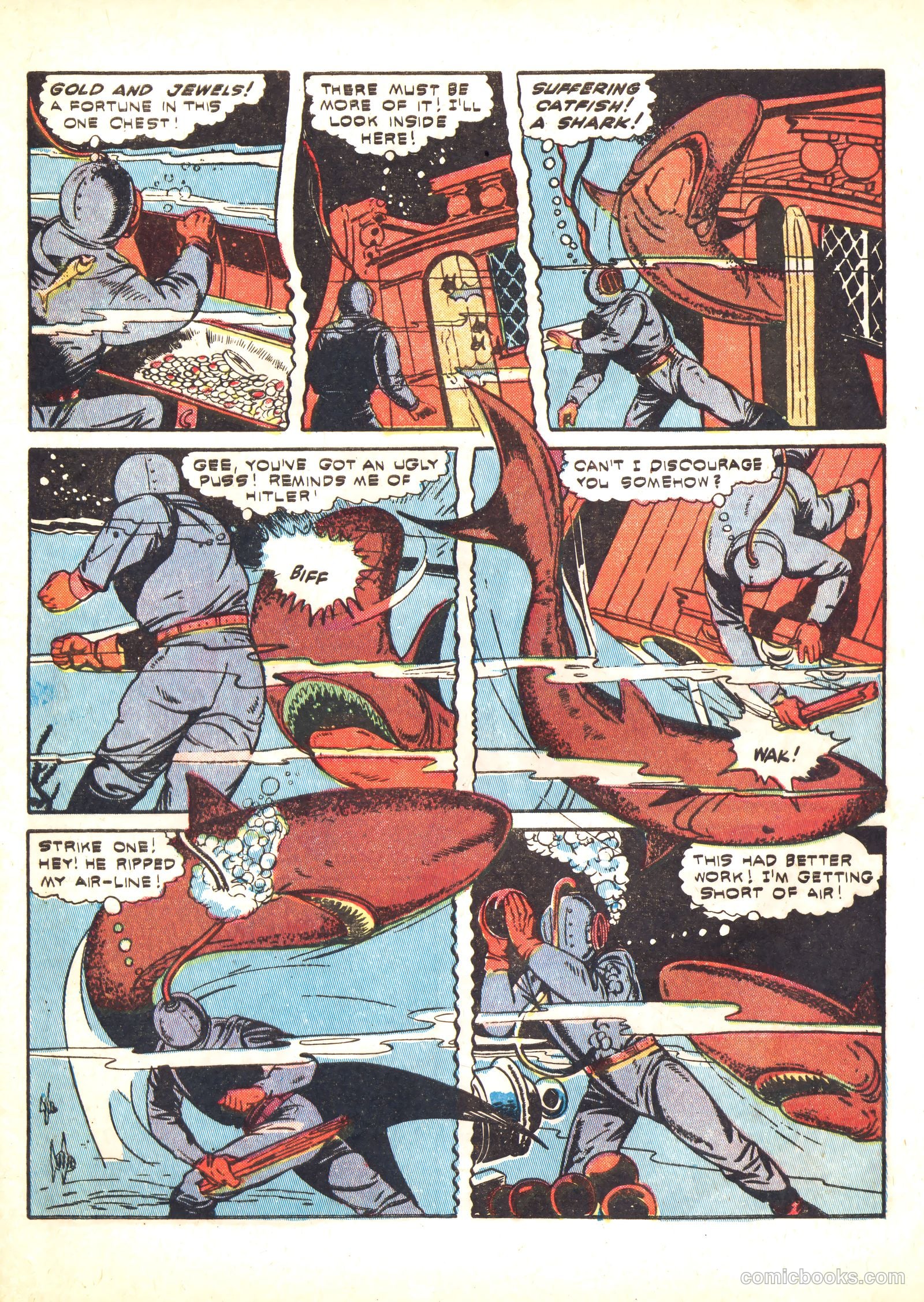 The Fighting Yank #3 — page 9 of 64