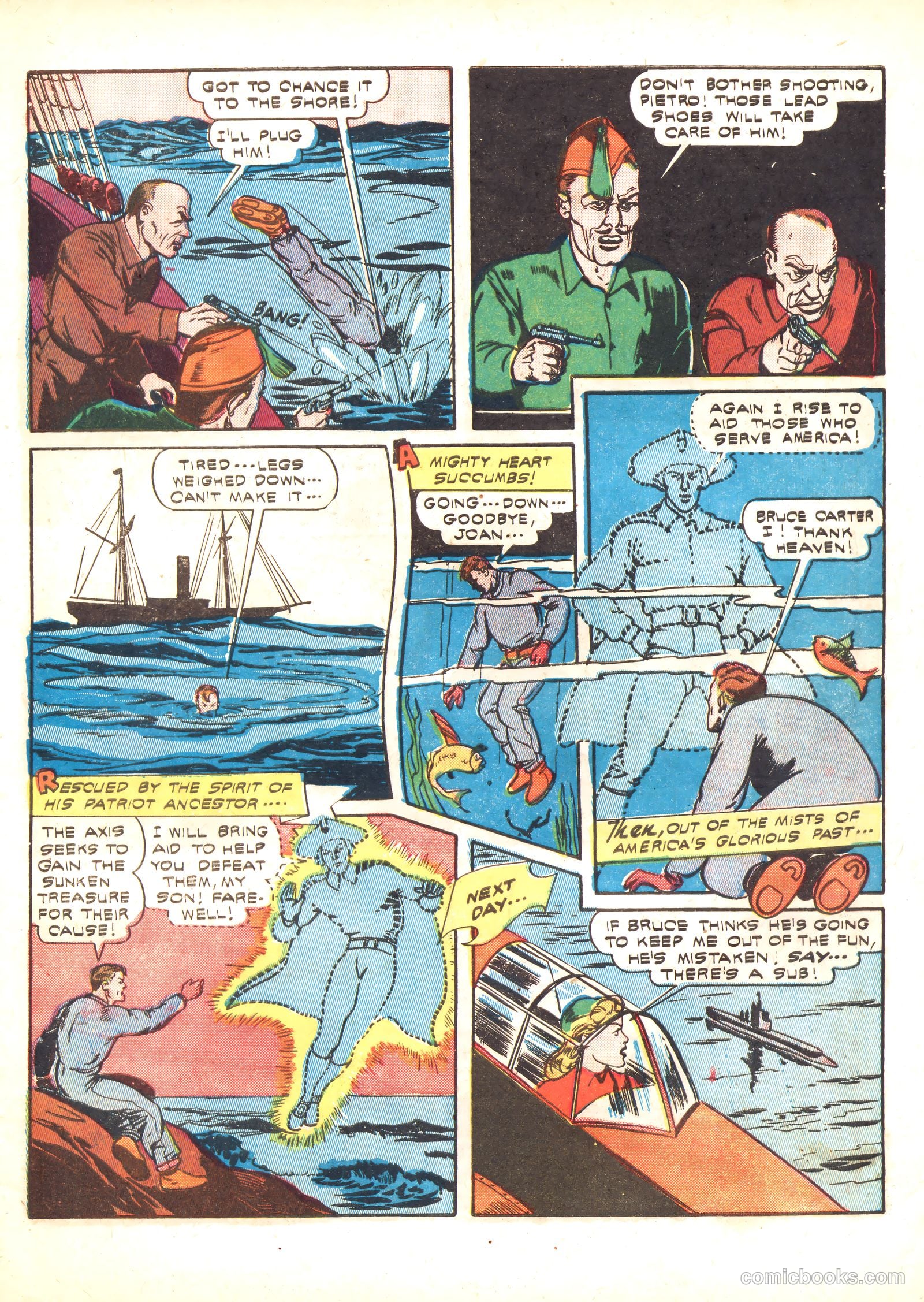 The Fighting Yank #3 — page 11 of 64