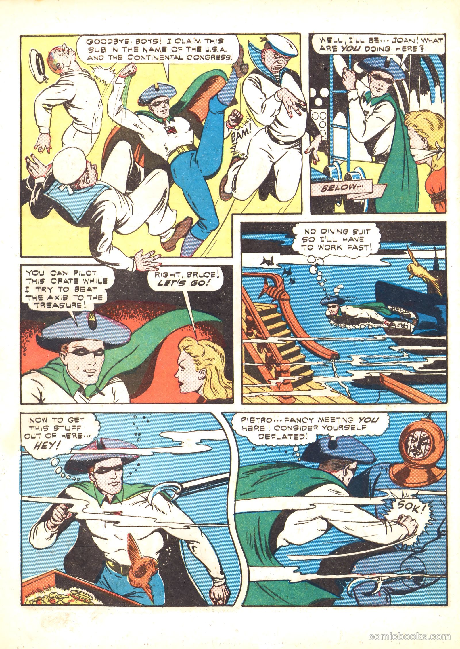 The Fighting Yank #3 — page 14 of 64