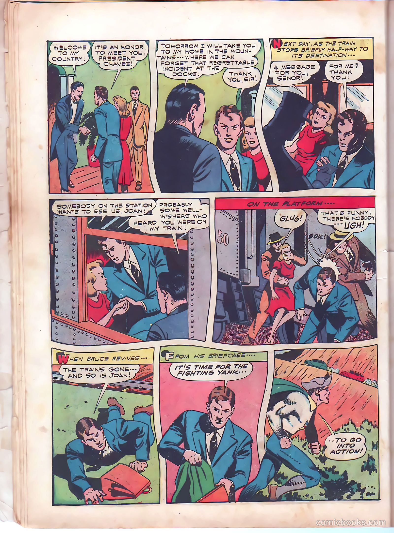 The Fighting Yank #4 — page 19 of 69