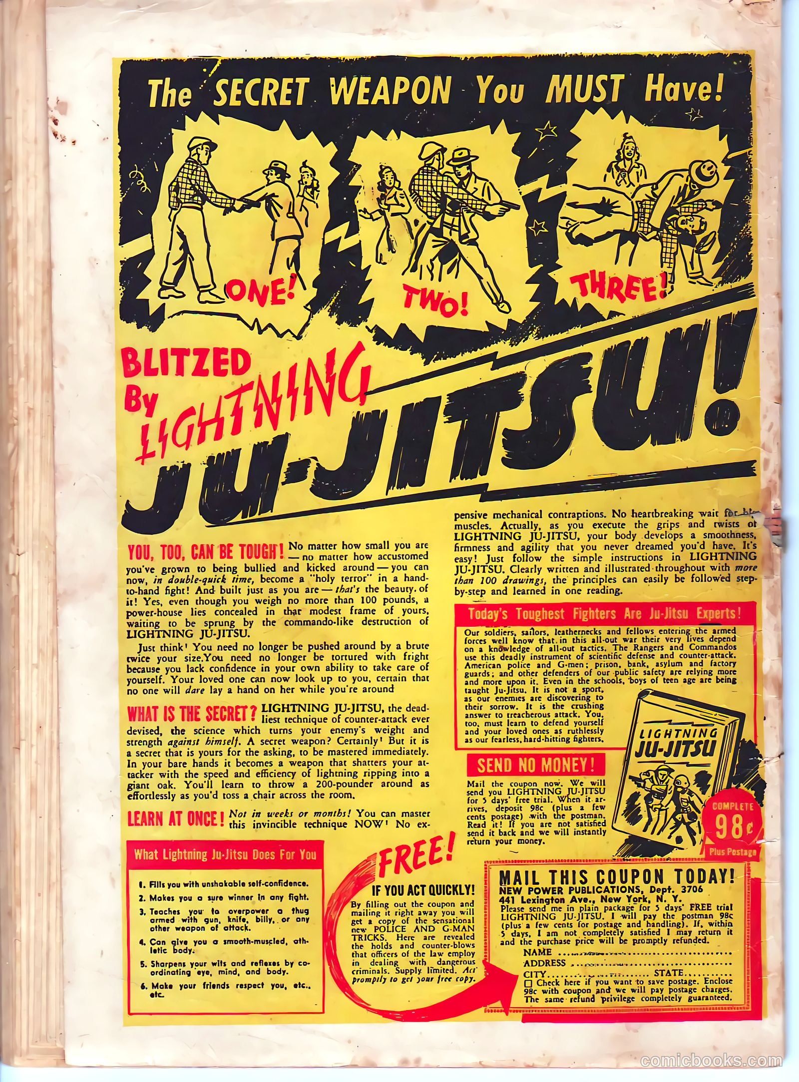 The Fighting Yank #4 — page 69 of 69