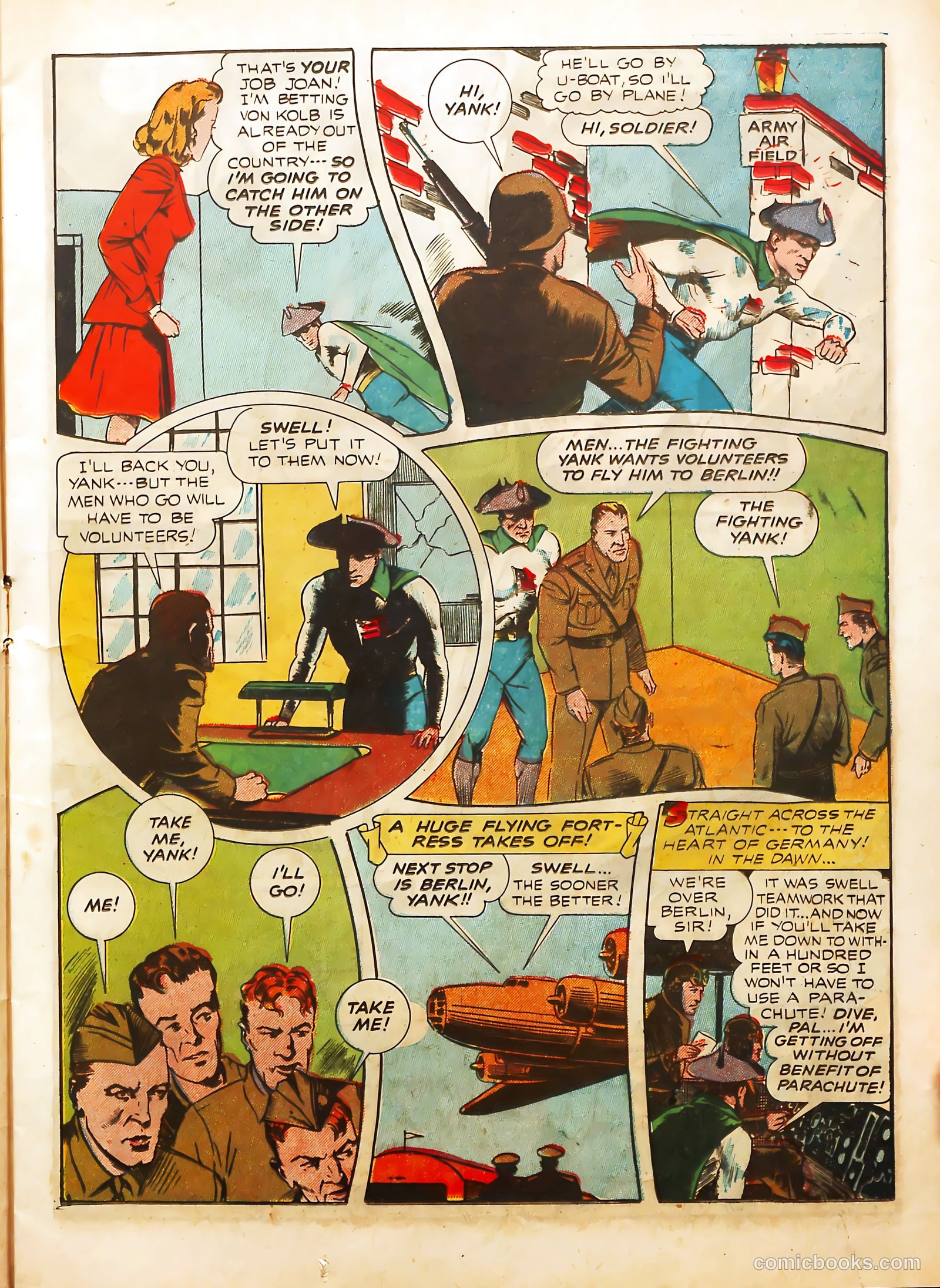 The Fighting Yank #5 — page 22 of 54