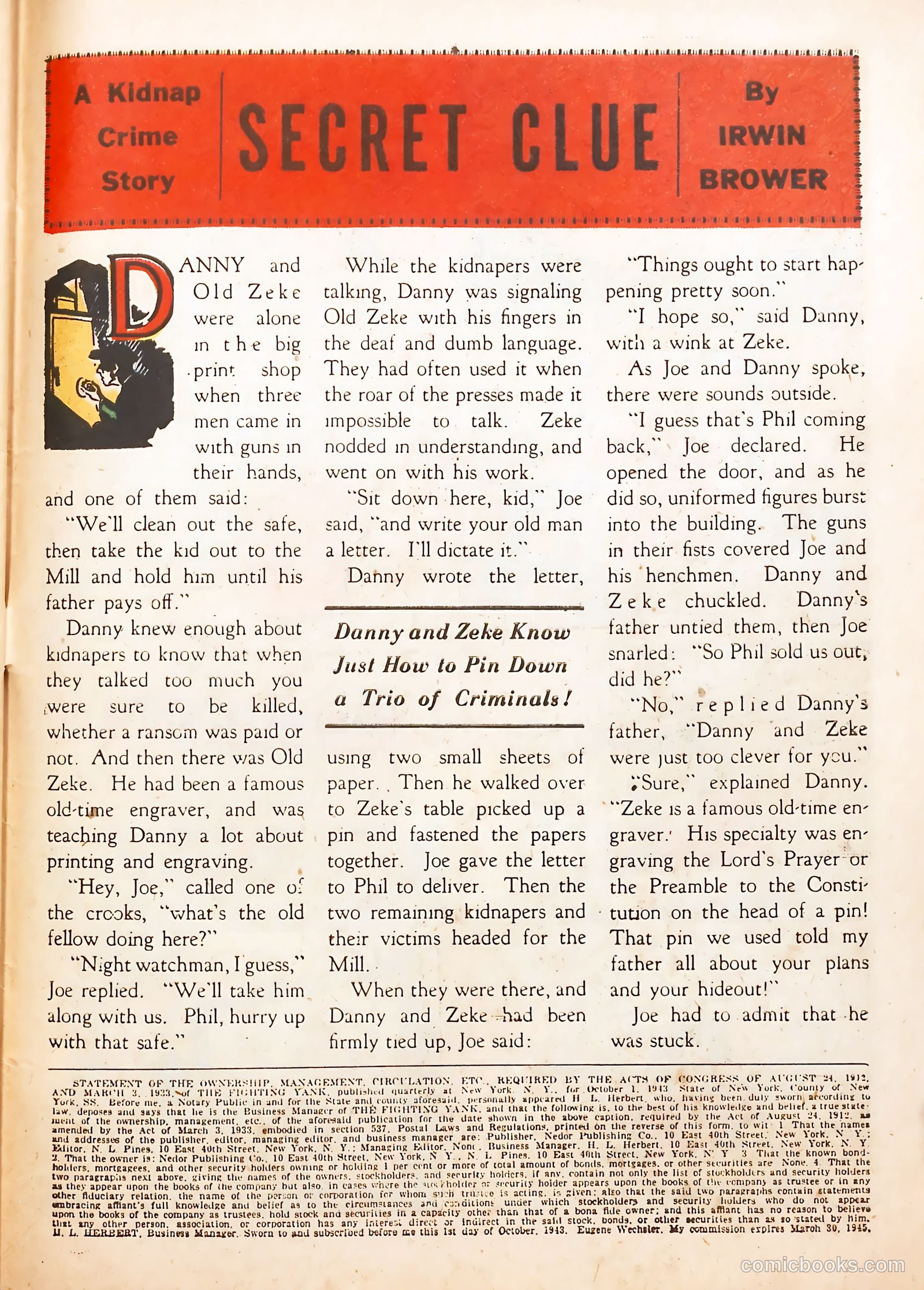 The Fighting Yank #7 — page 55 of 60
