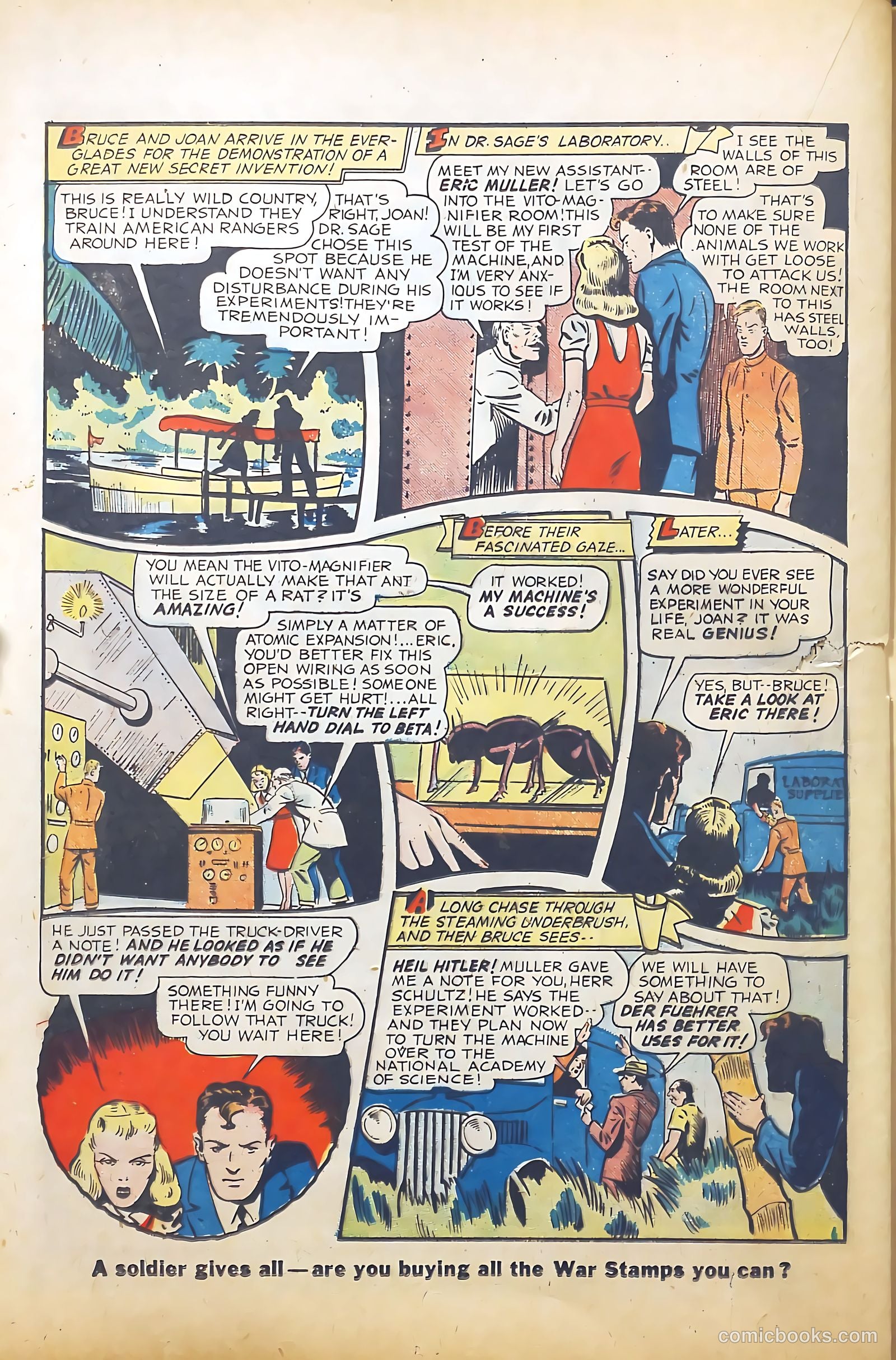 The Fighting Yank #8 — page 32 of 52