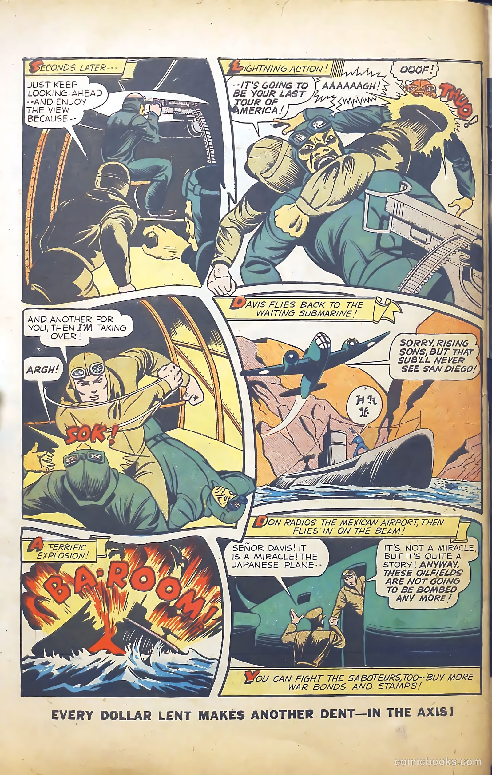 The Fighting Yank #8 — page 50 of 52