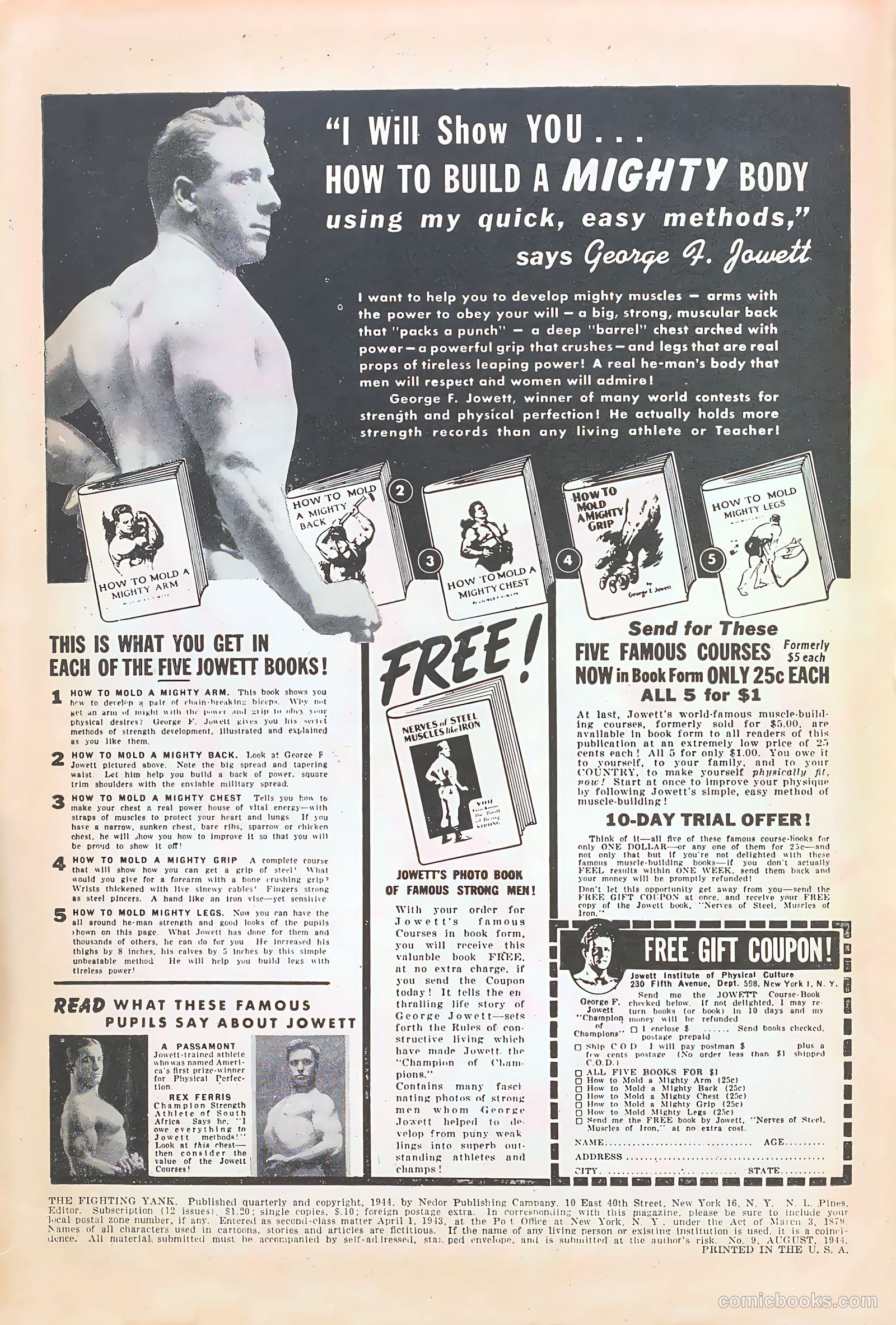 The Fighting Yank #9 — page 2 of 52