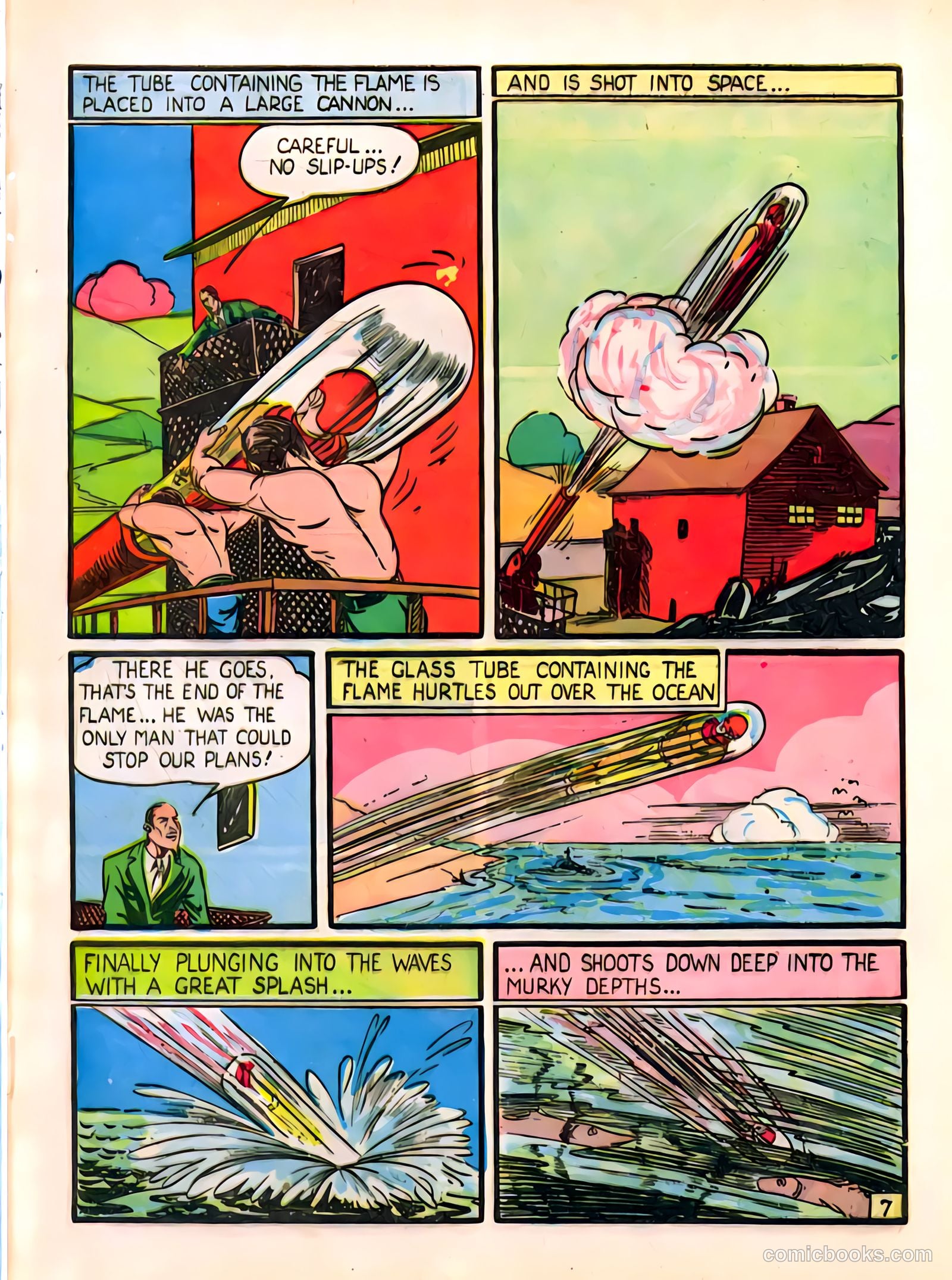 The Flame #1 — page 9 of 68