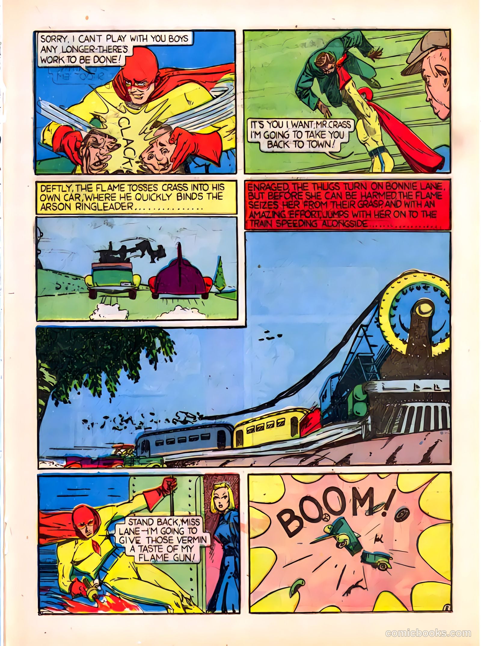 The Flame #1 — page 33 of 68
